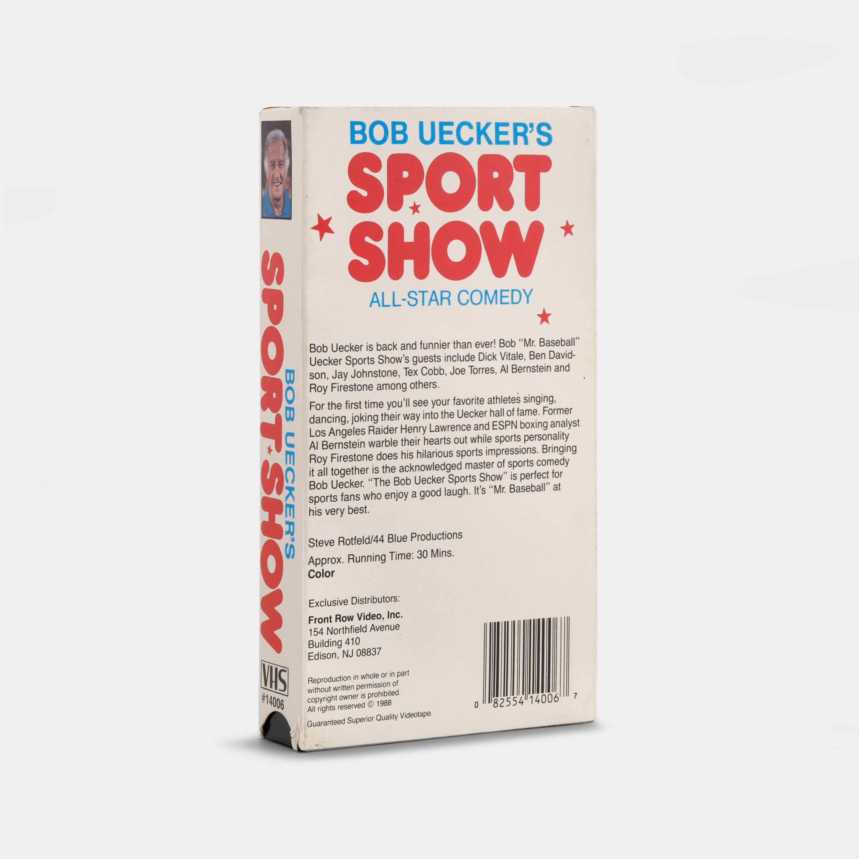 Bob Uecker’s Sport Show VHS Tape