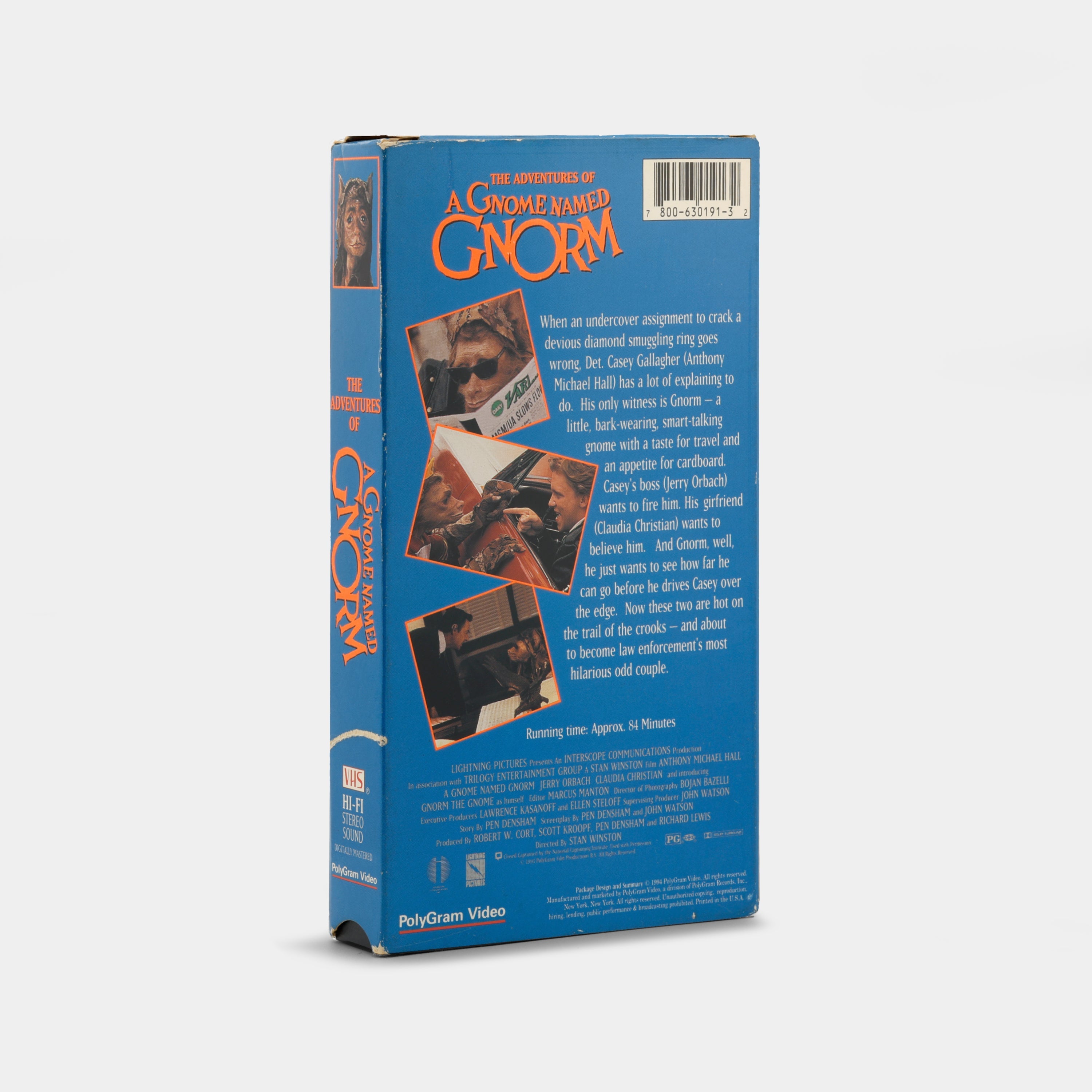 A Gnome Named Gnorm VHS Tape