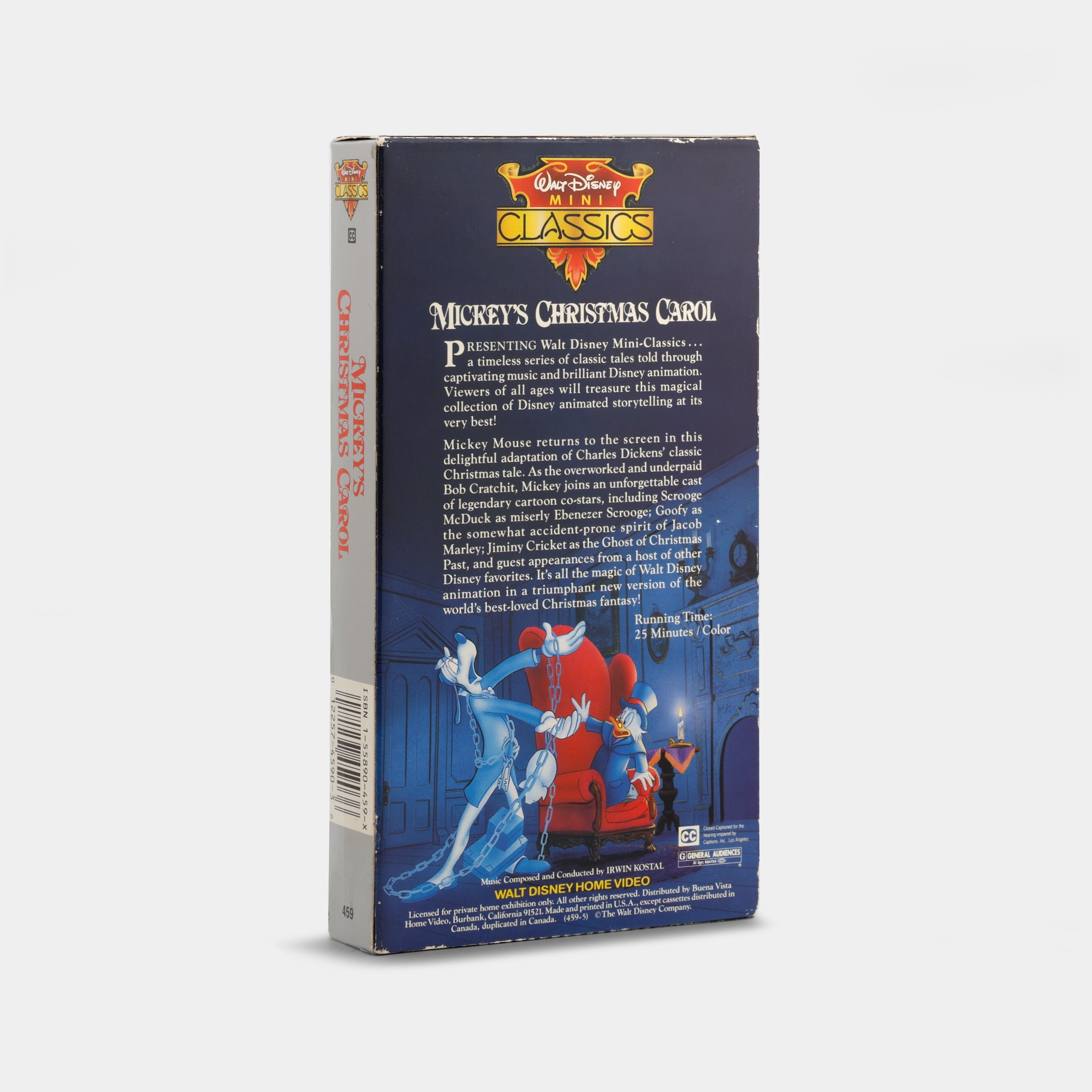 Mickey’s Christmas Carol VHS Tape