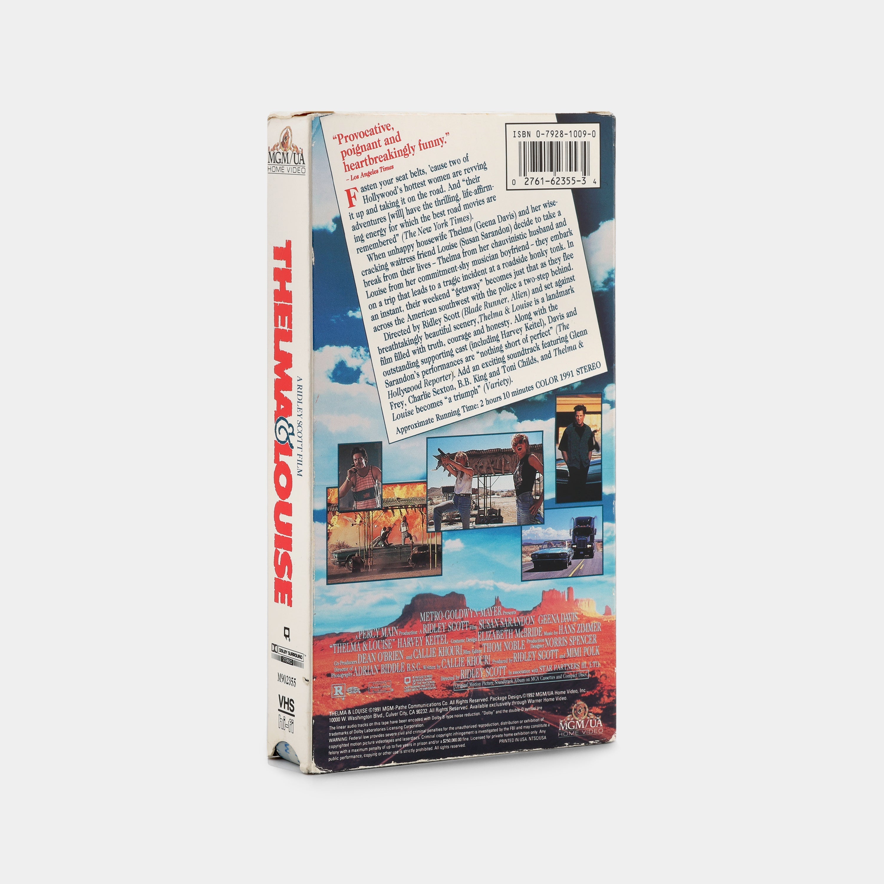 Thelma & Louise VHS Tape
