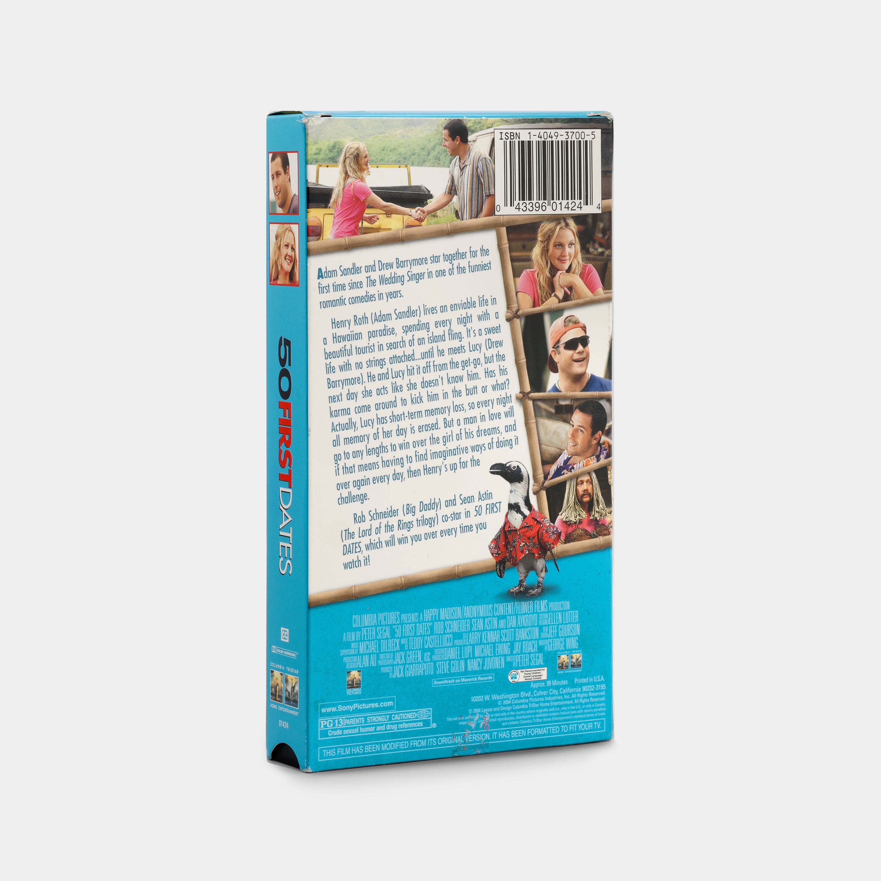 50 First Dates VHS Tape