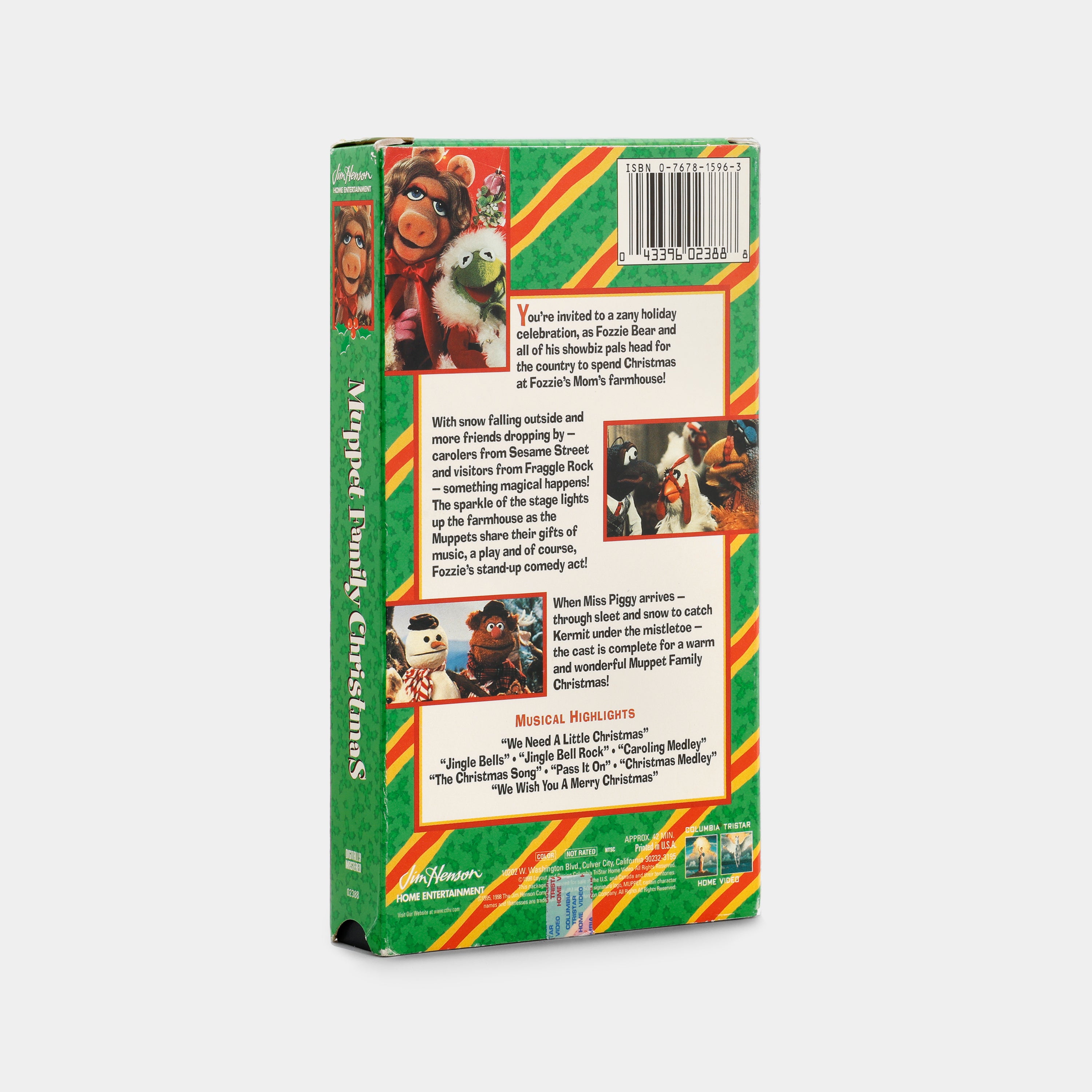 A Muppet Family Christmas VHS Tape