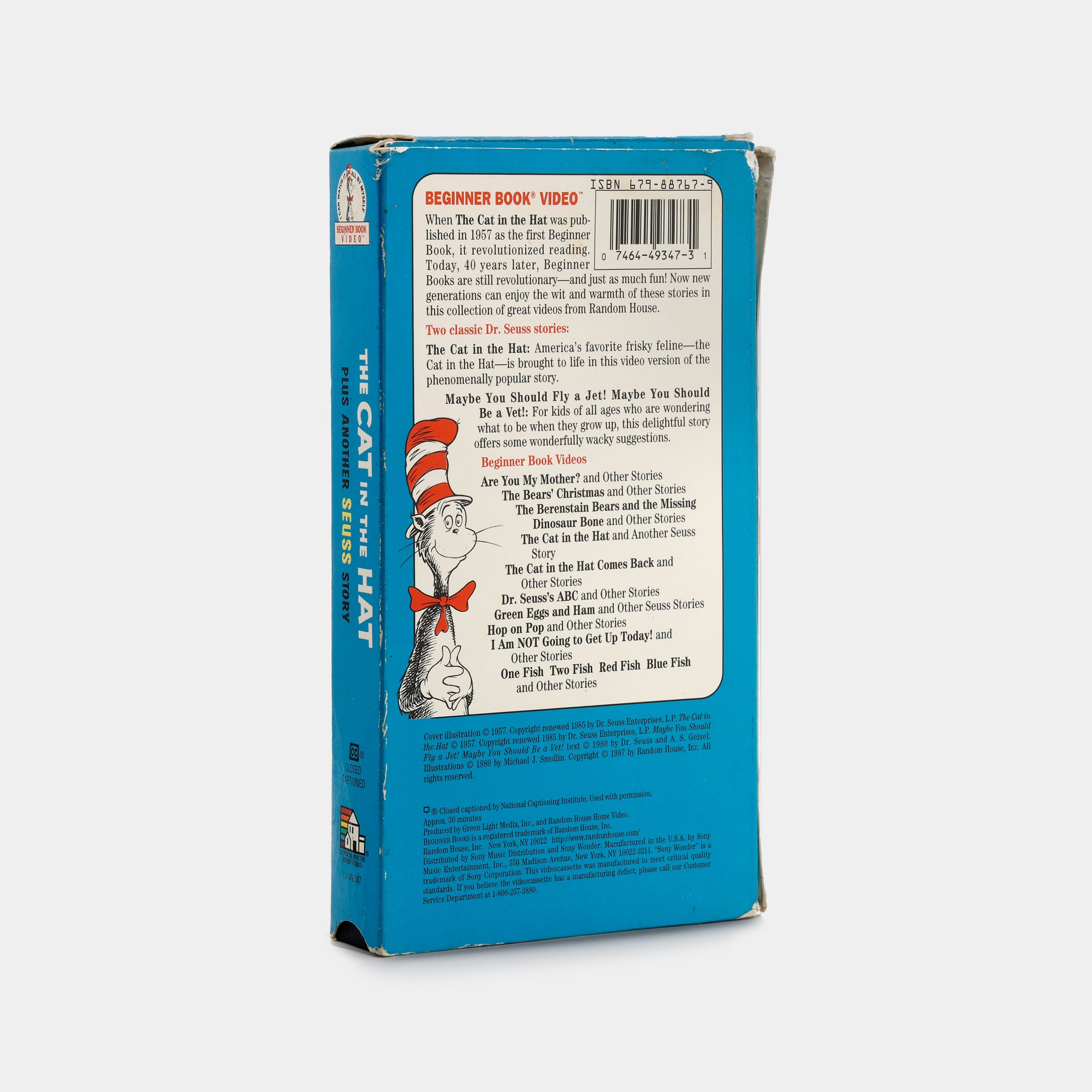 Dr. Seuss’ The Cat in the Hat VHS Tape