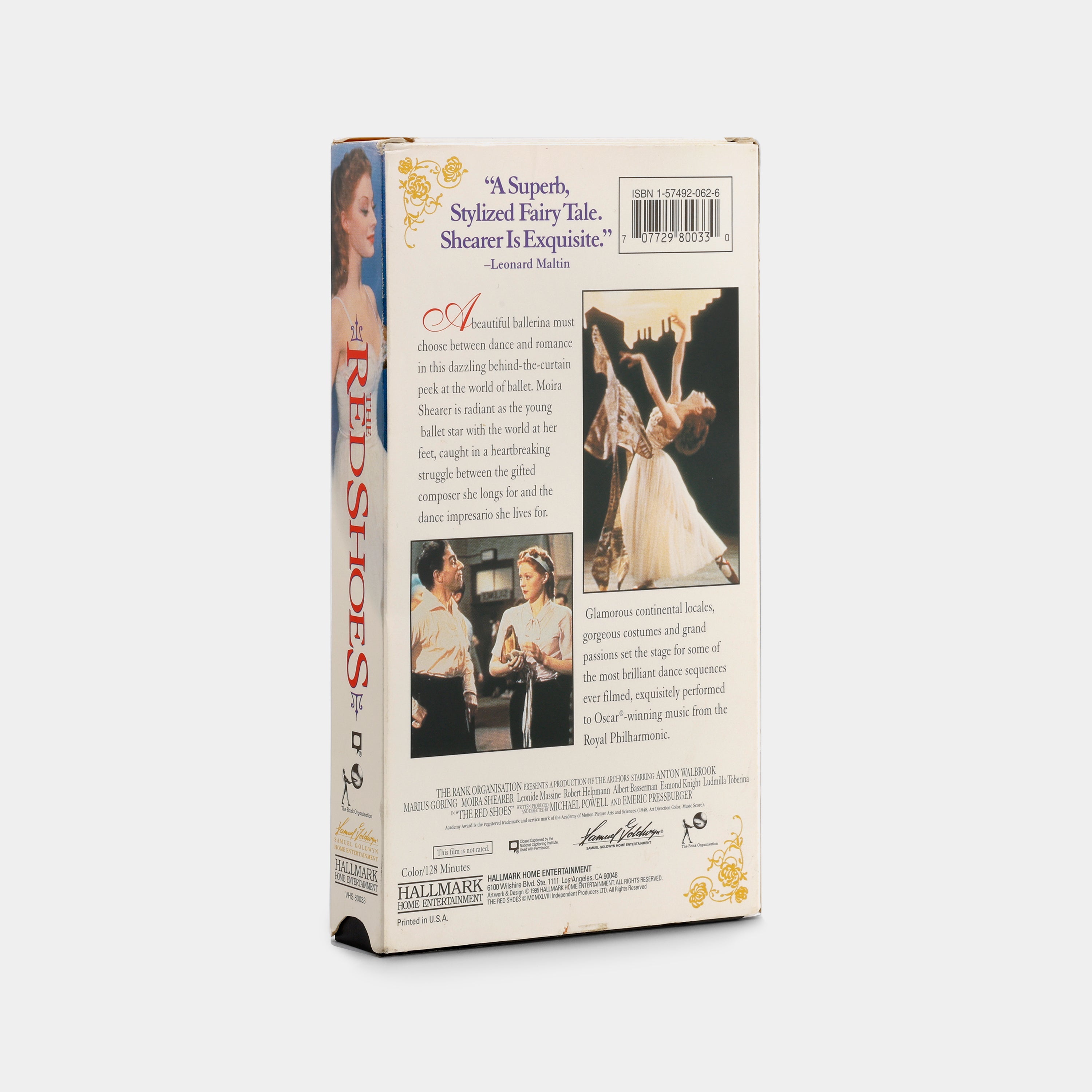 The Red Shoes VHS Tape