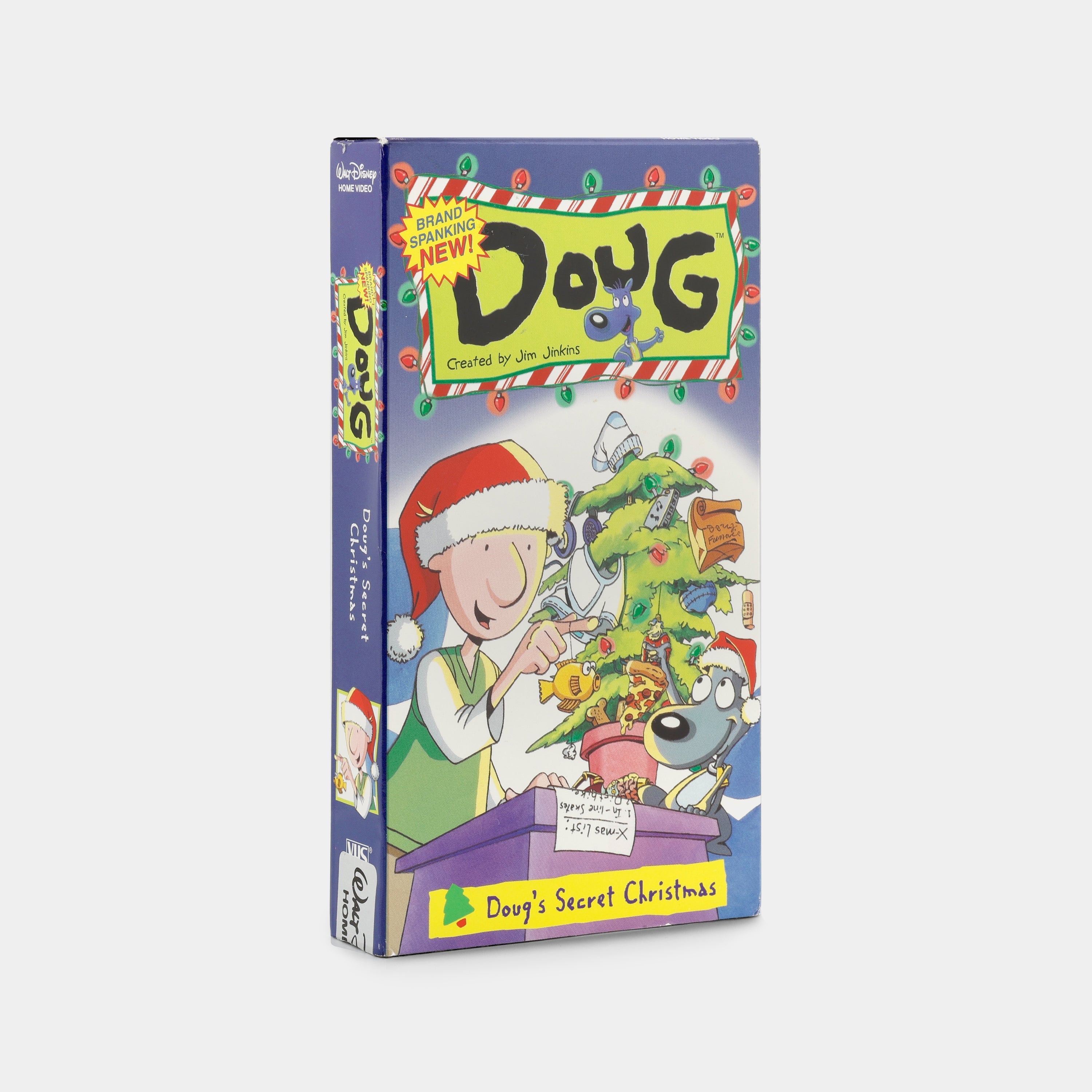 Doug's Secret Christmas VHS Tape