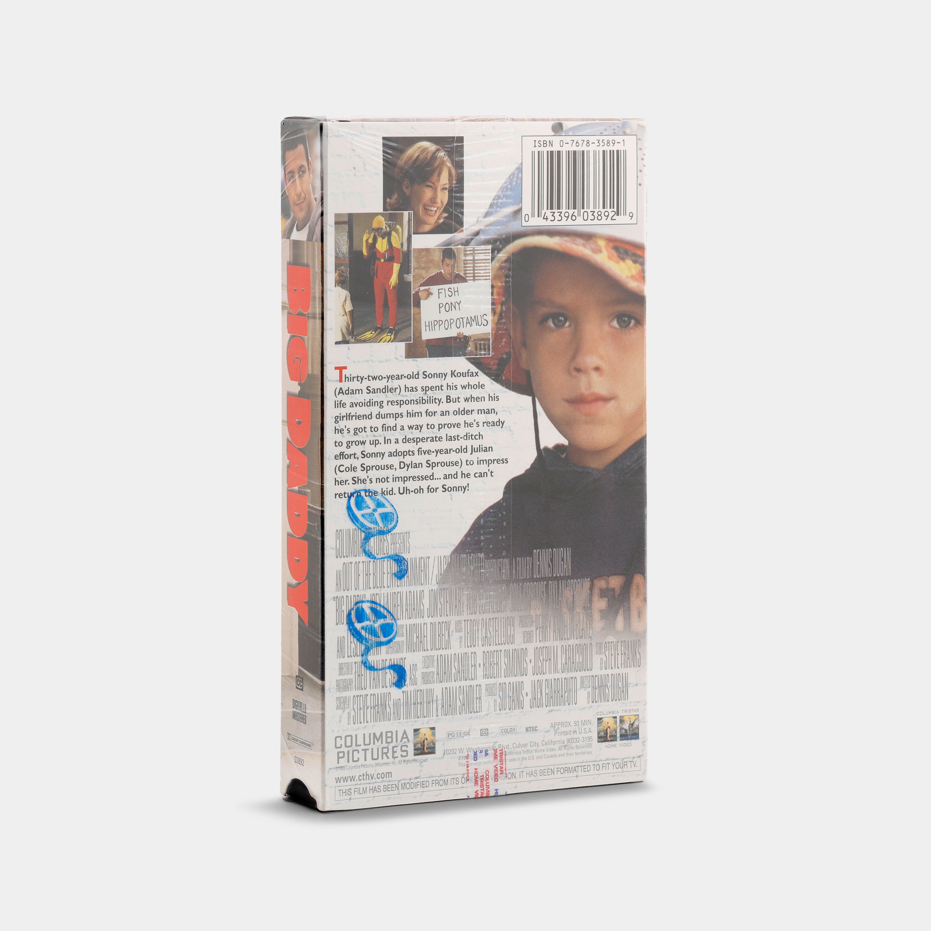 Big Daddy (Sealed) VHS Tape