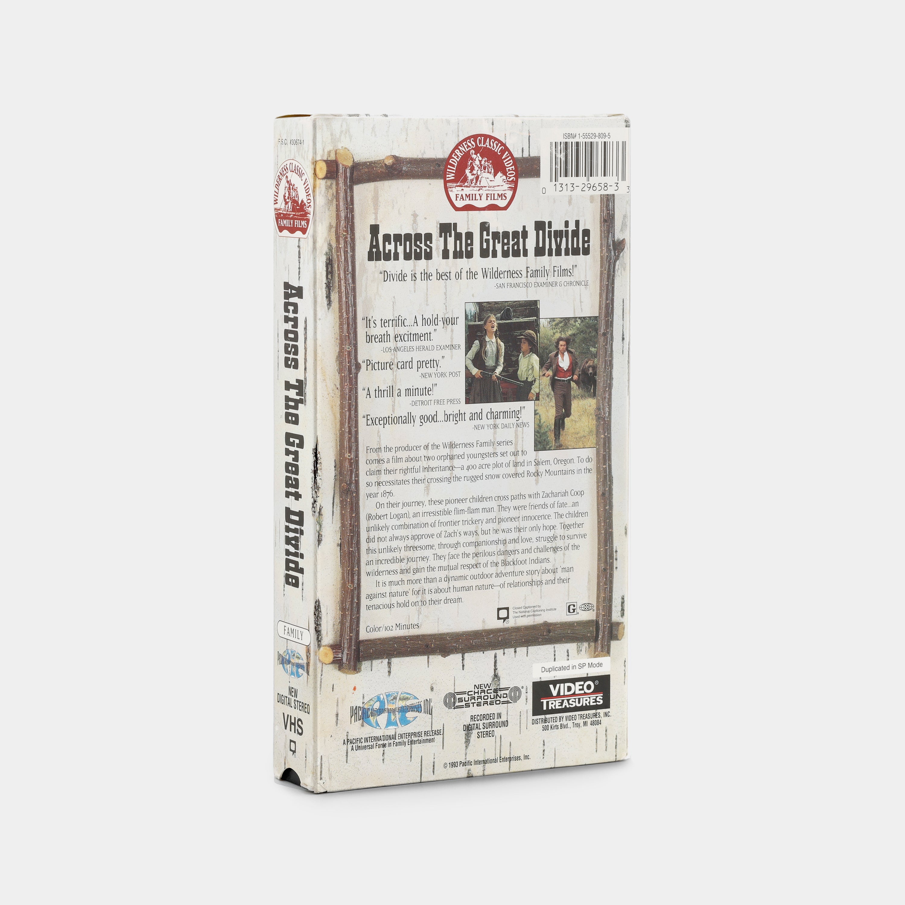 Across the Great Divide VHS Tape