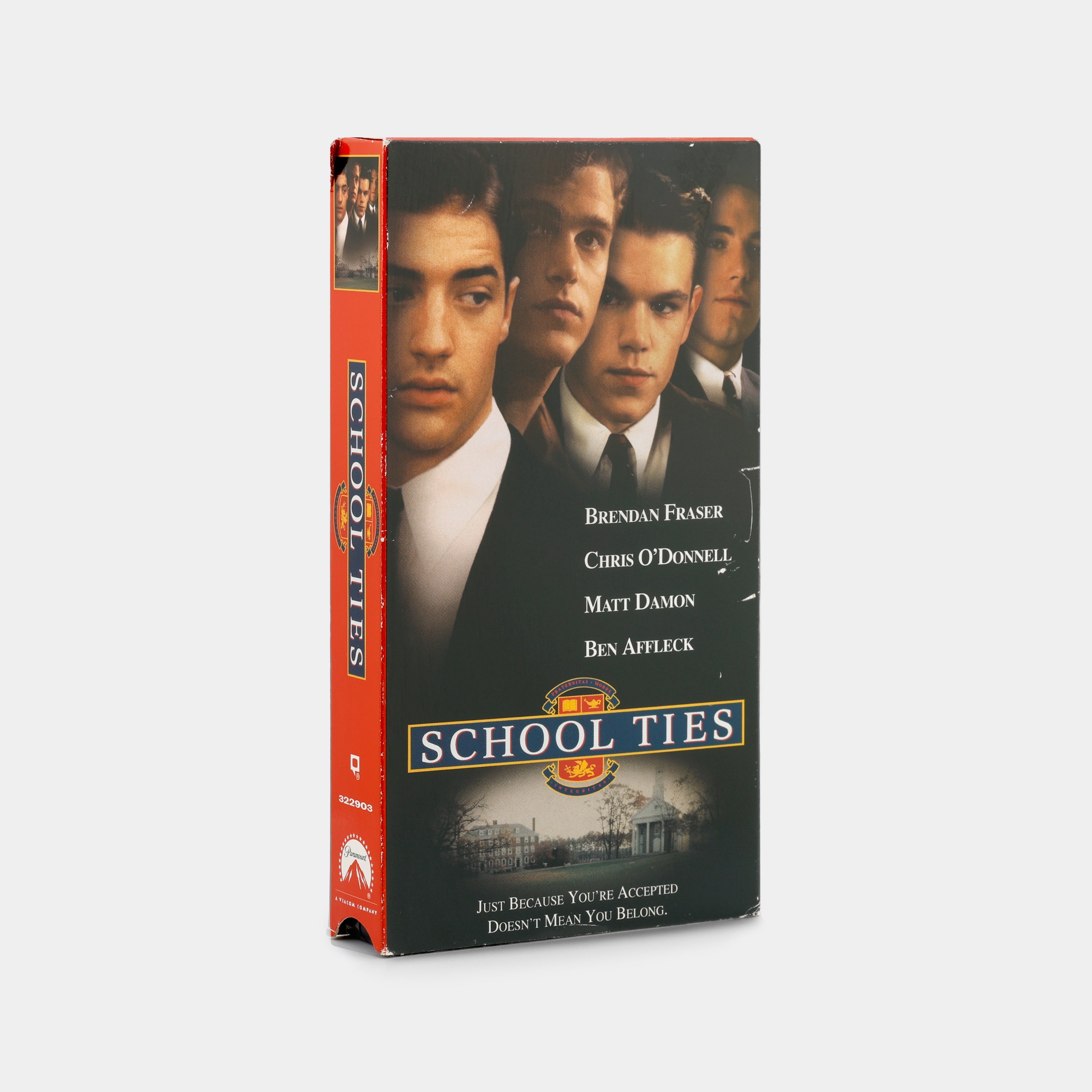 School Ties VHS Tape