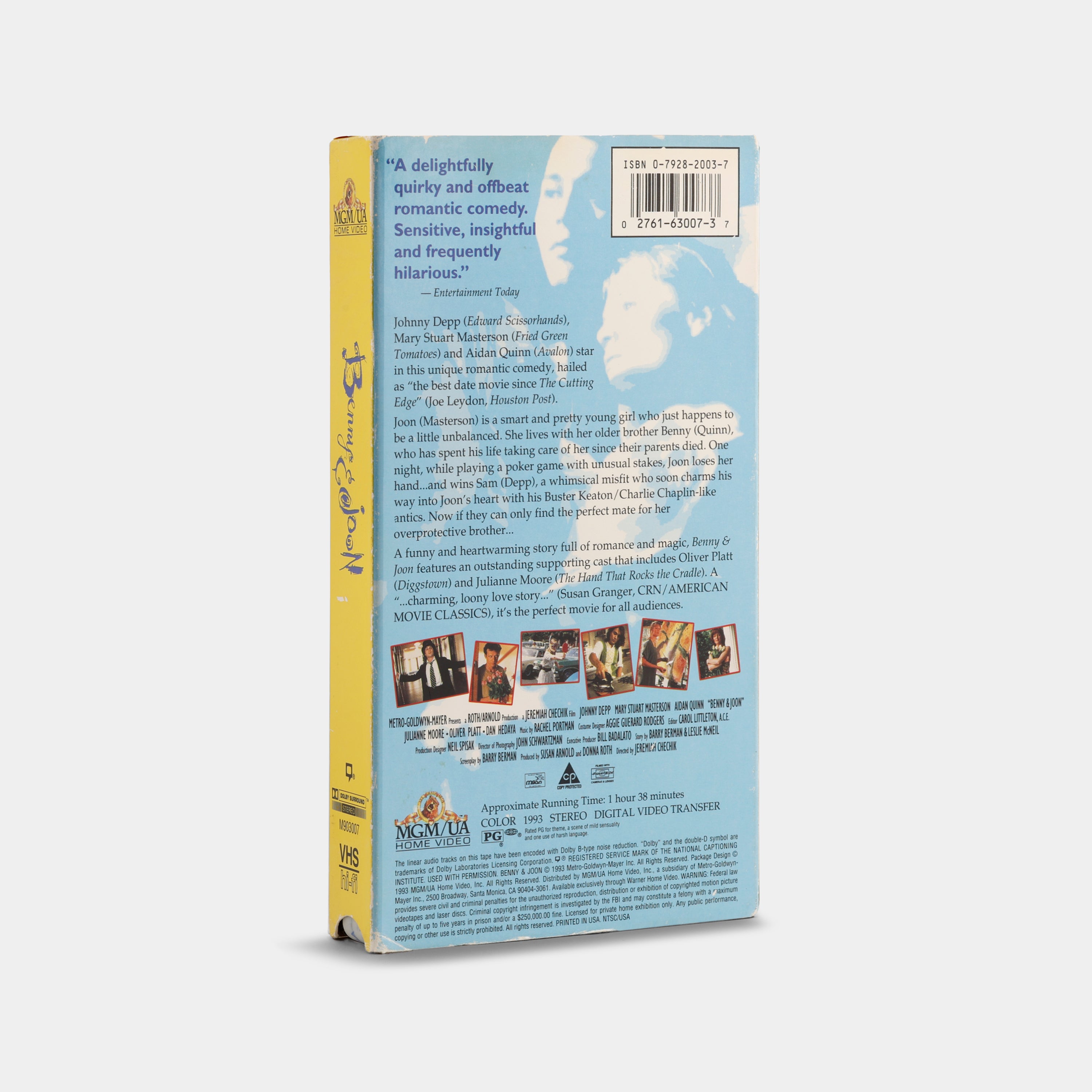 Benny & Joon VHS Tape