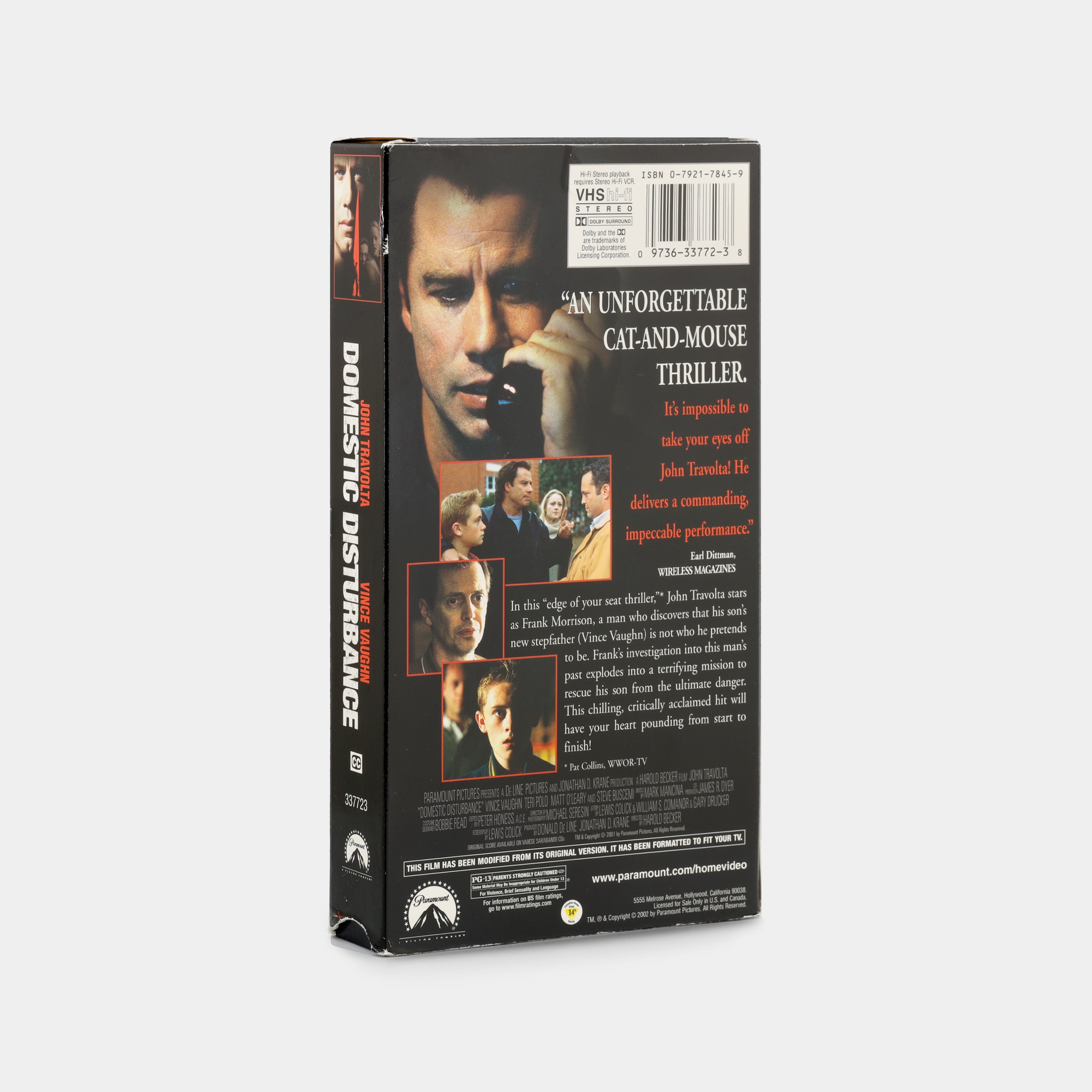 Domestic Disturbance VHS Tape