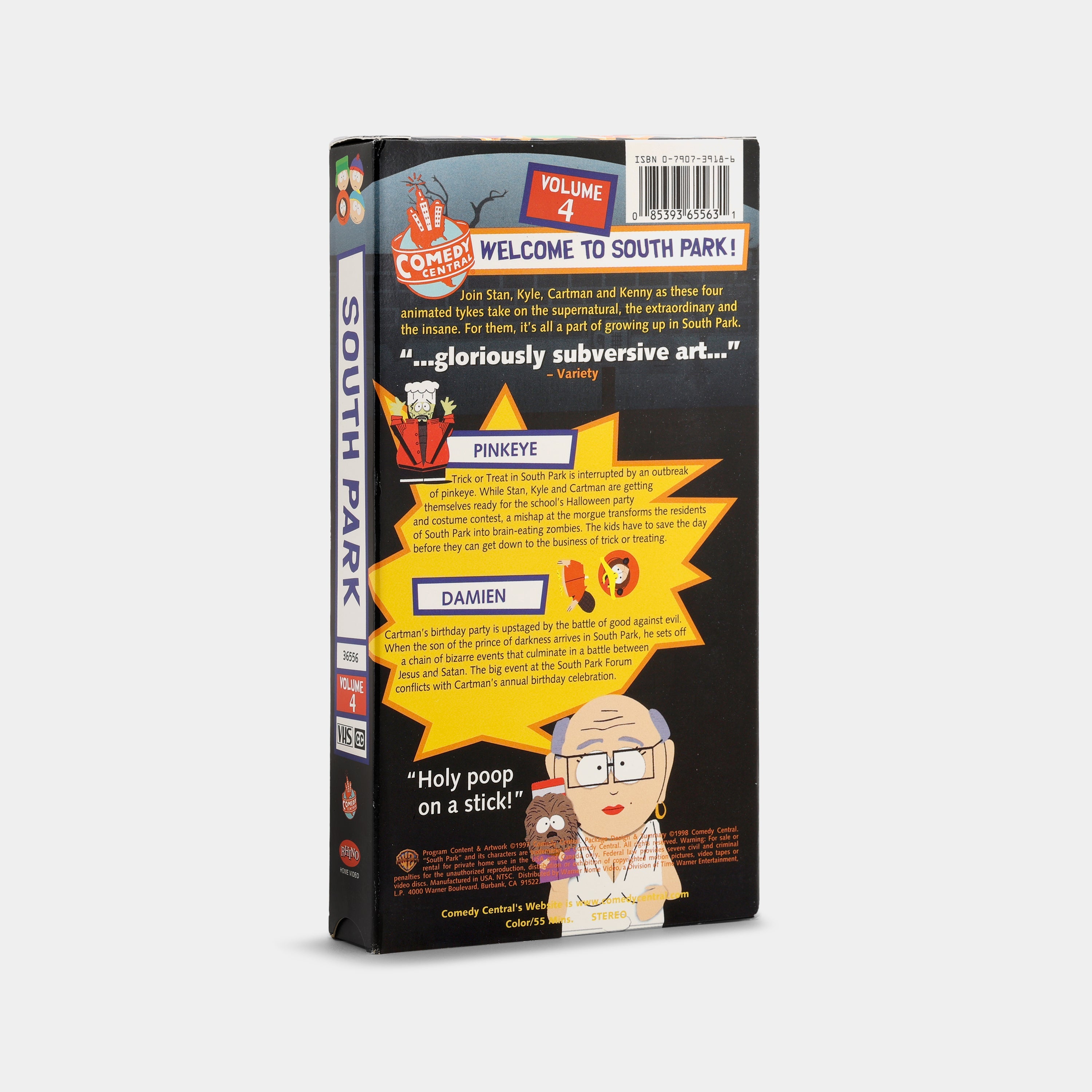 South Park: Volume 4 VHS Tape