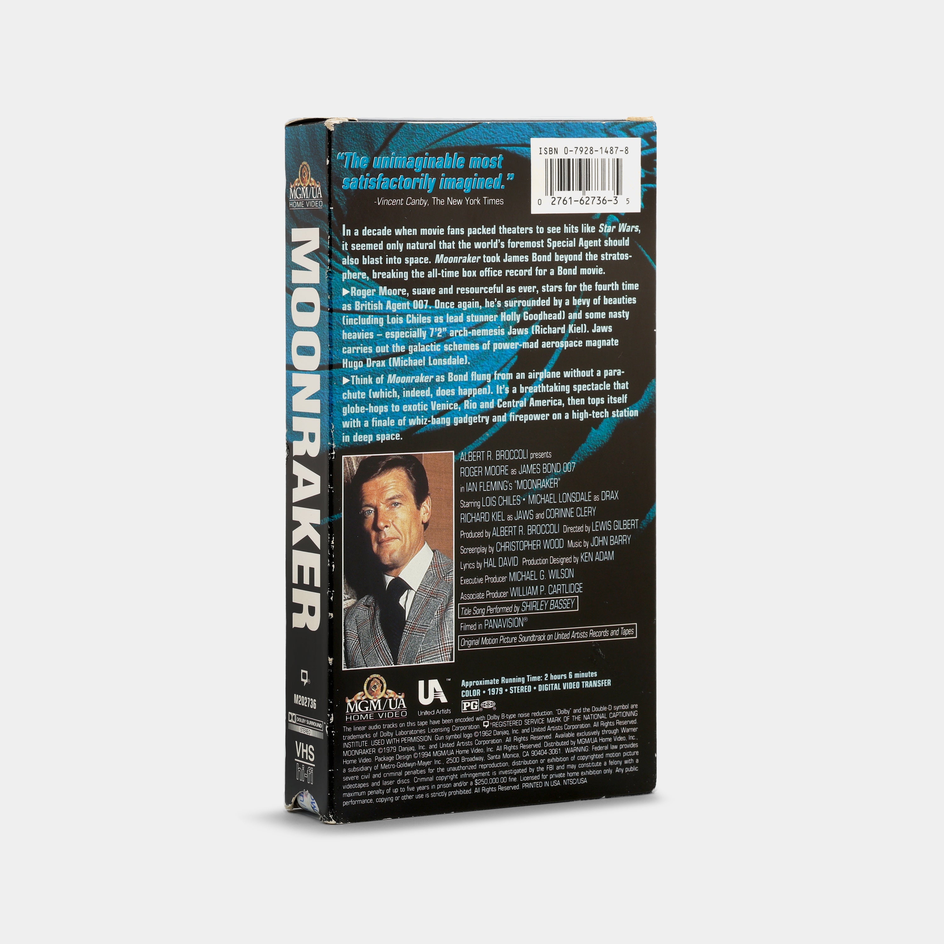 James Bond 007: Moonraker VHS Tape
