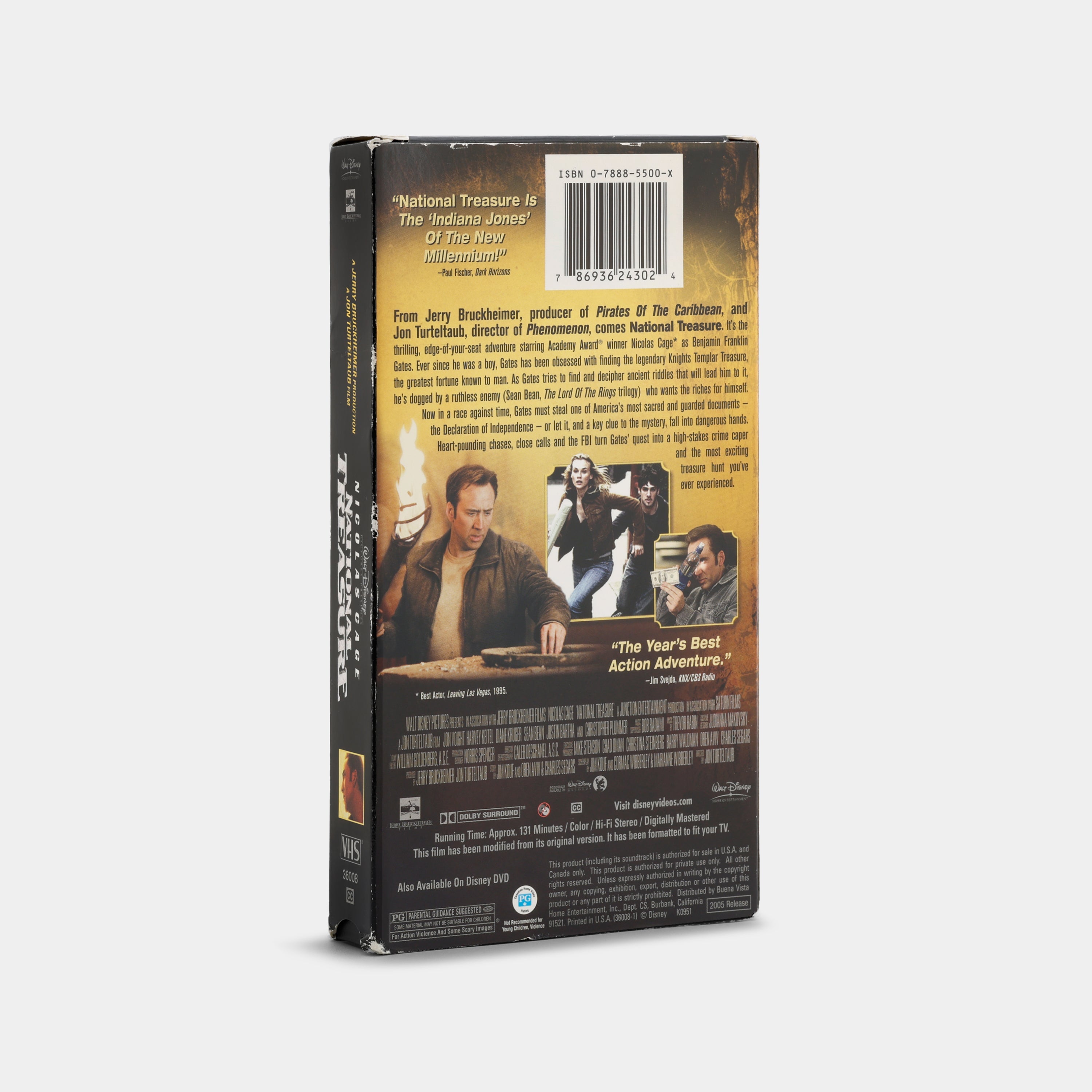 National Treasure VHS Tape
