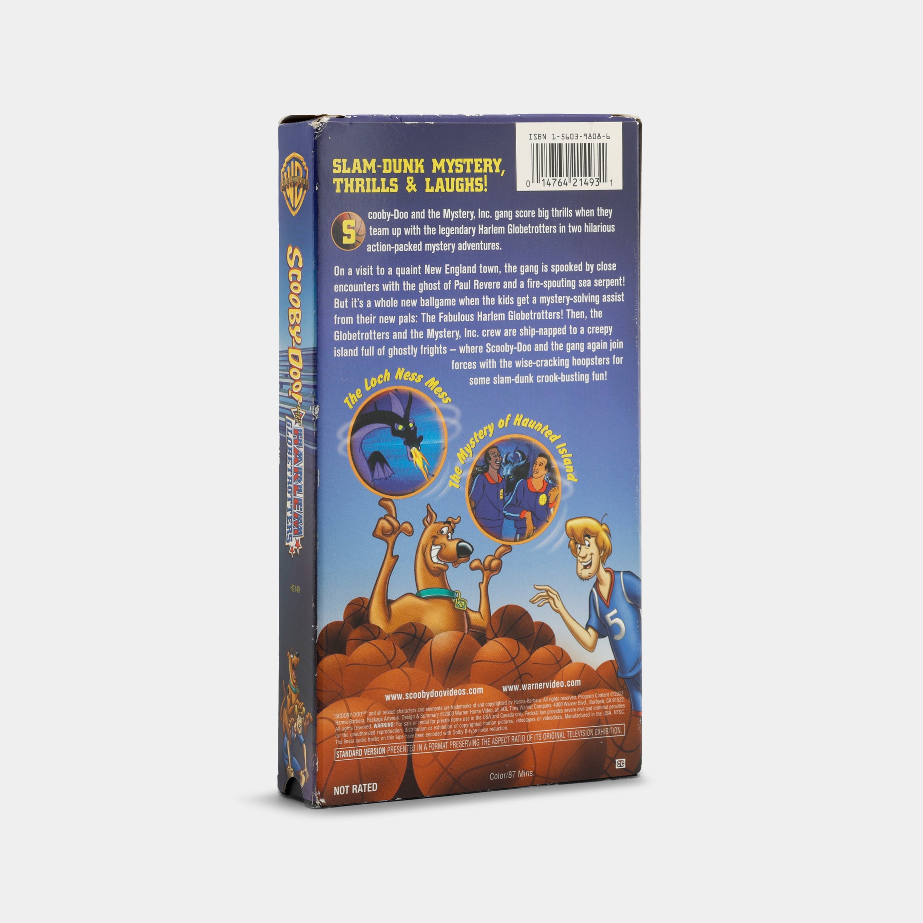 Scooby-Doo! Meets the Harlem Globetrotters VHS Tape