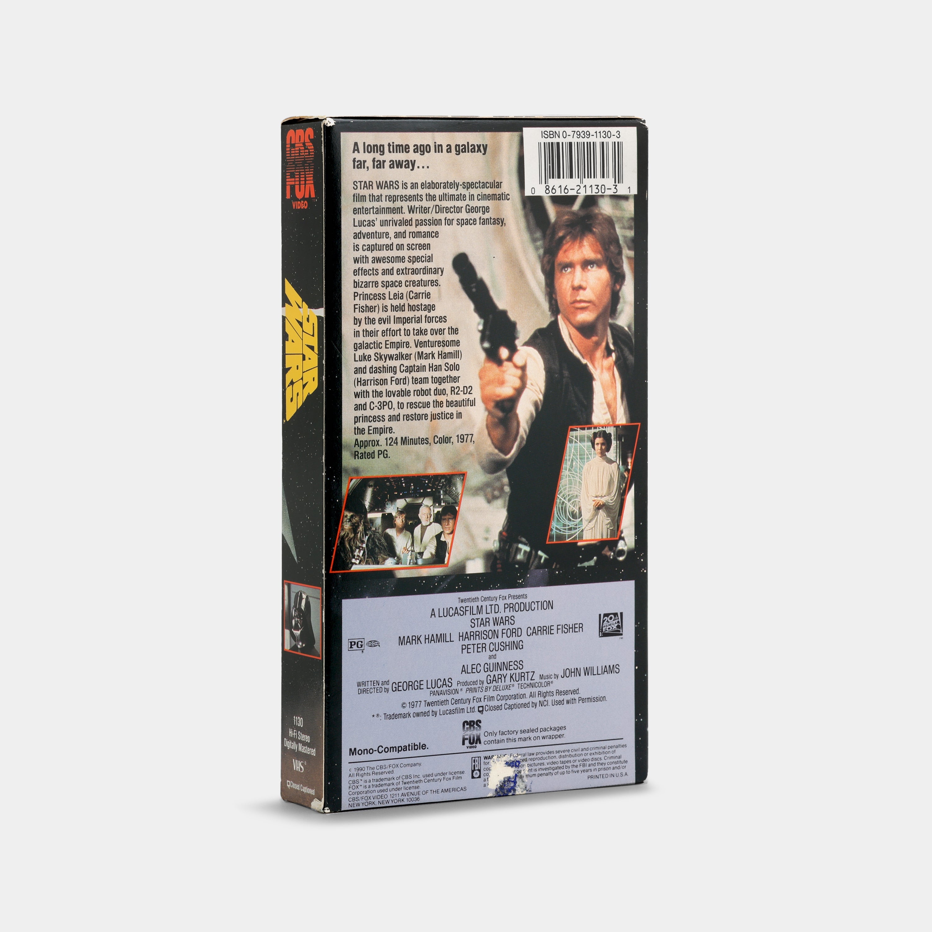 Star Wars: Episode IV - A New Hope (CBS / FOX Video) VHS Tape