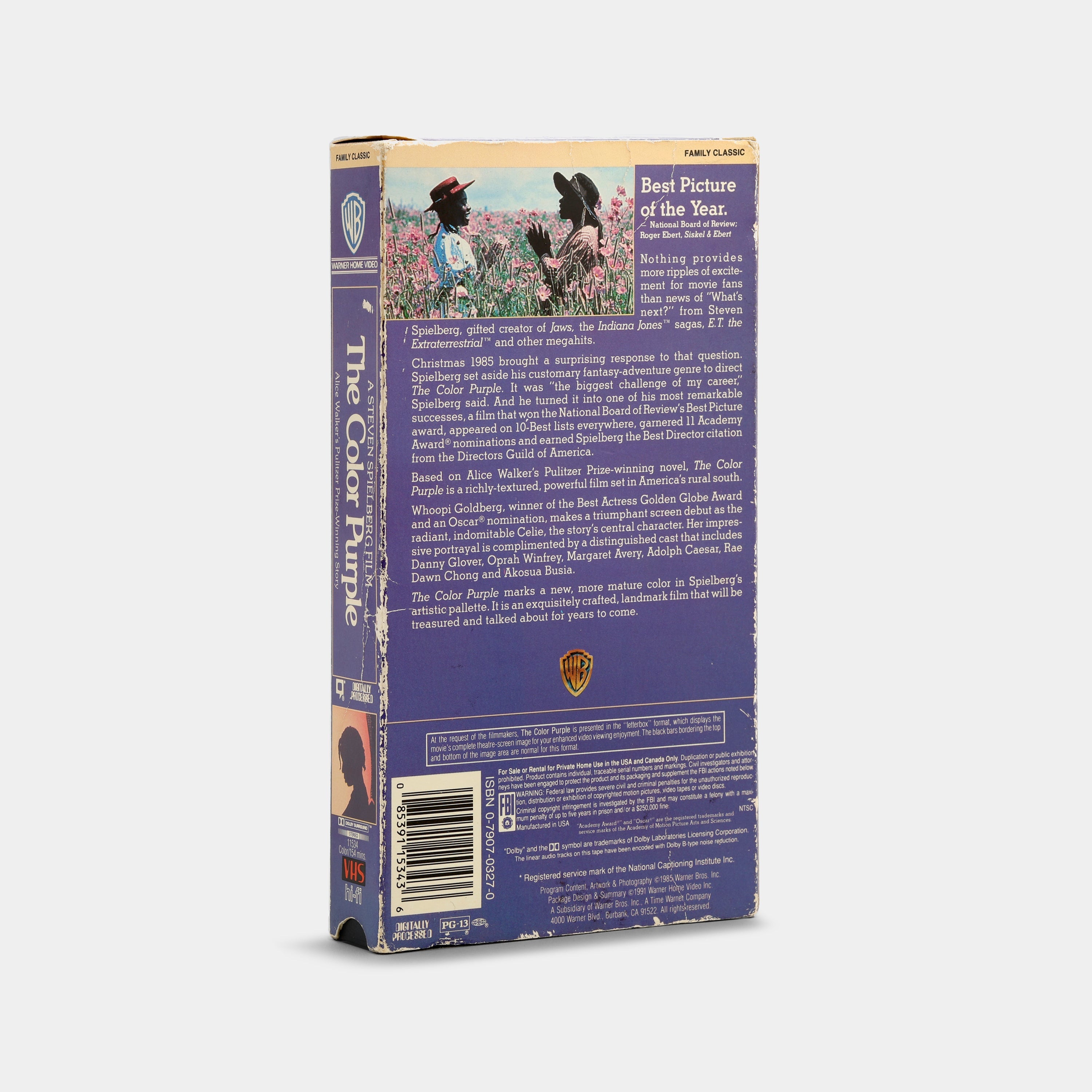 The Color Purple VHS Tape