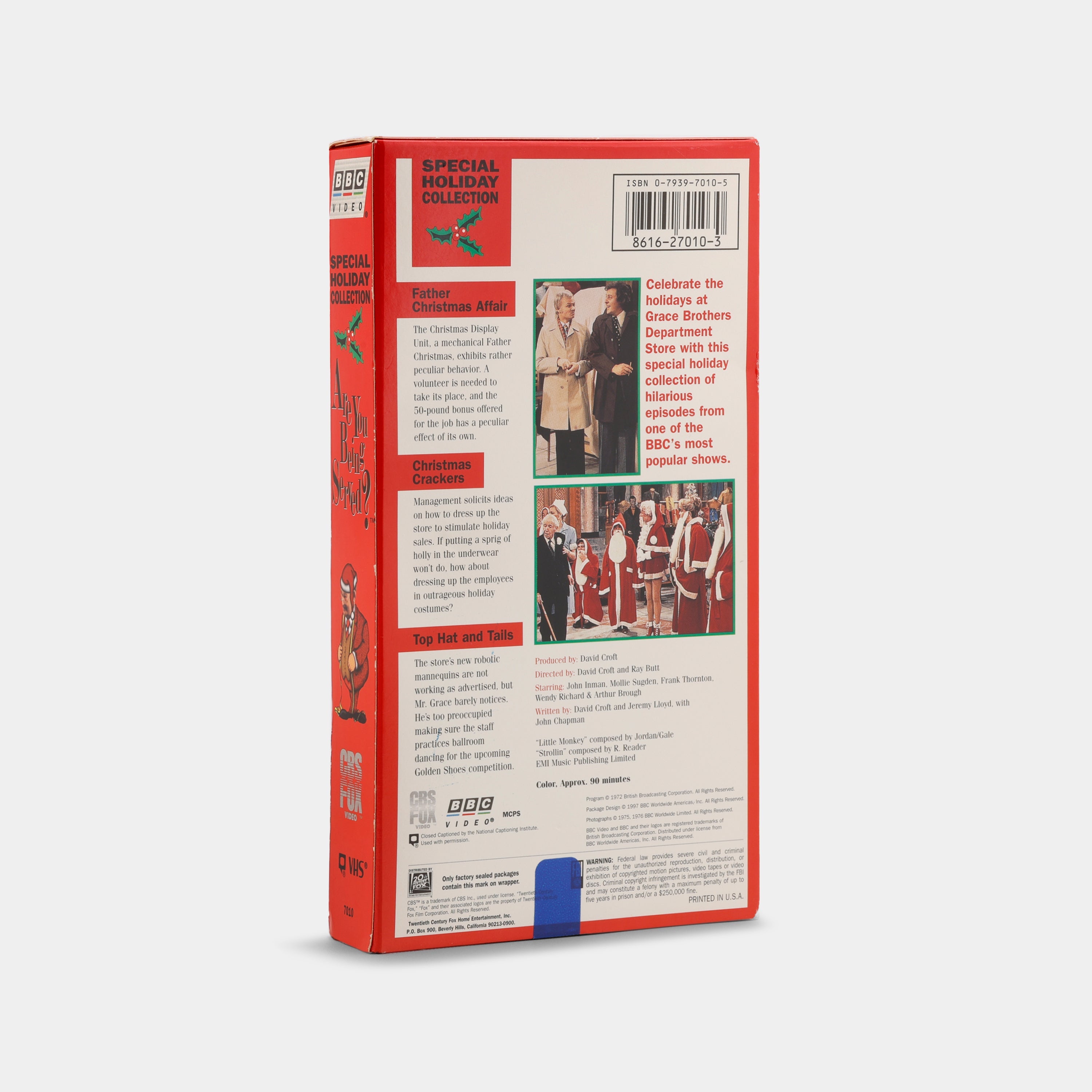 Are You Being Served? – Special Holiday Collection VHS Tape