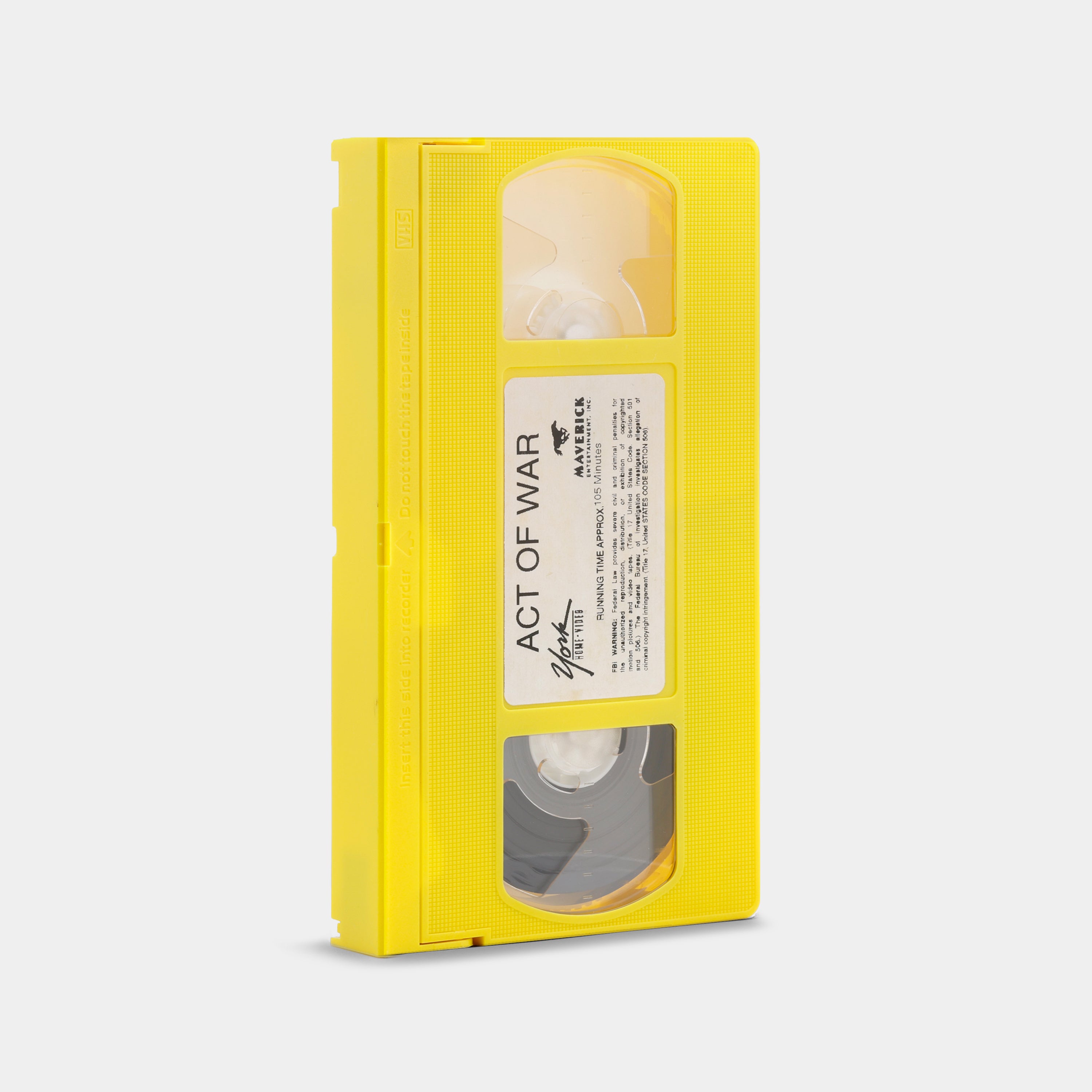 Act of War VHS Tape