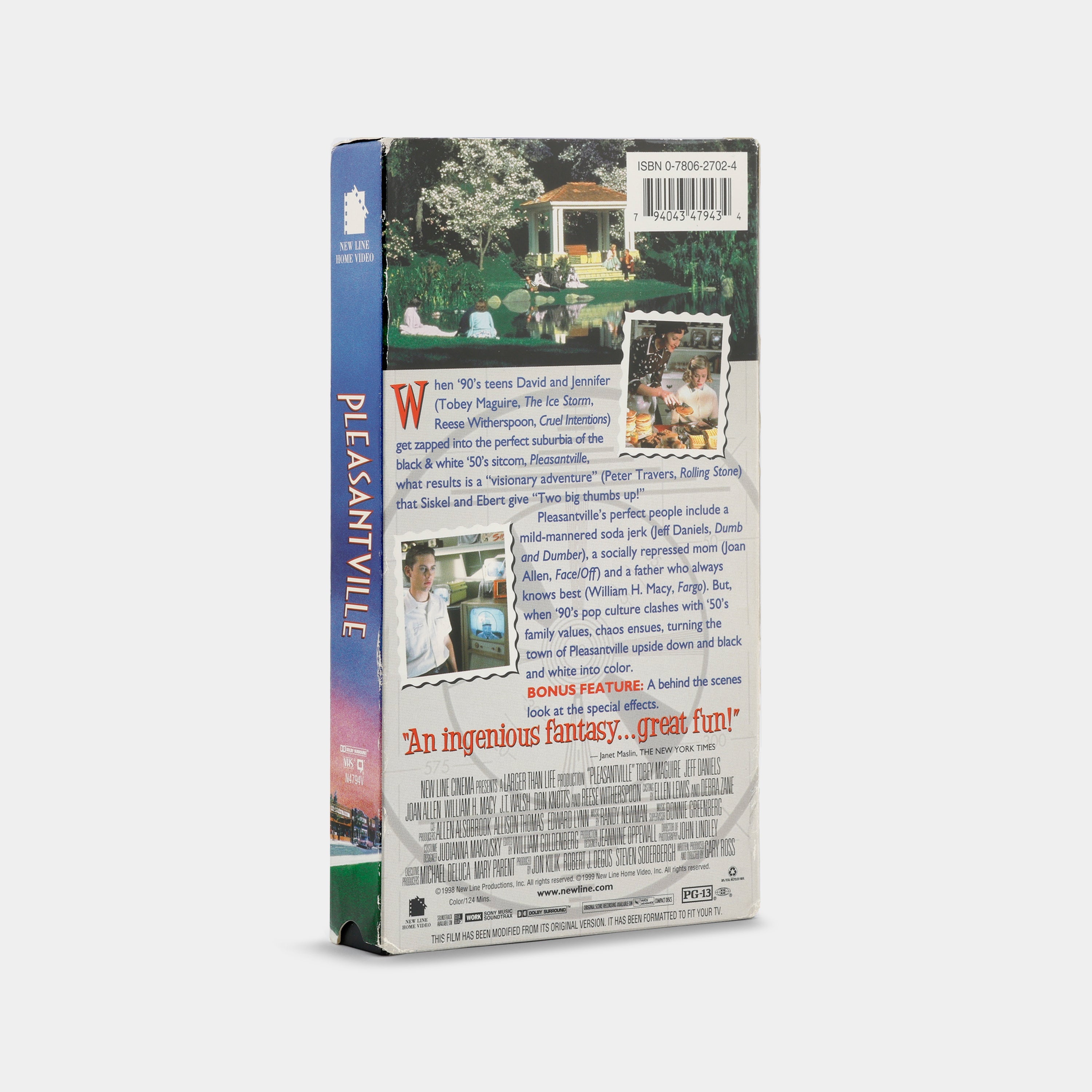 Pleasantville VHS Tape