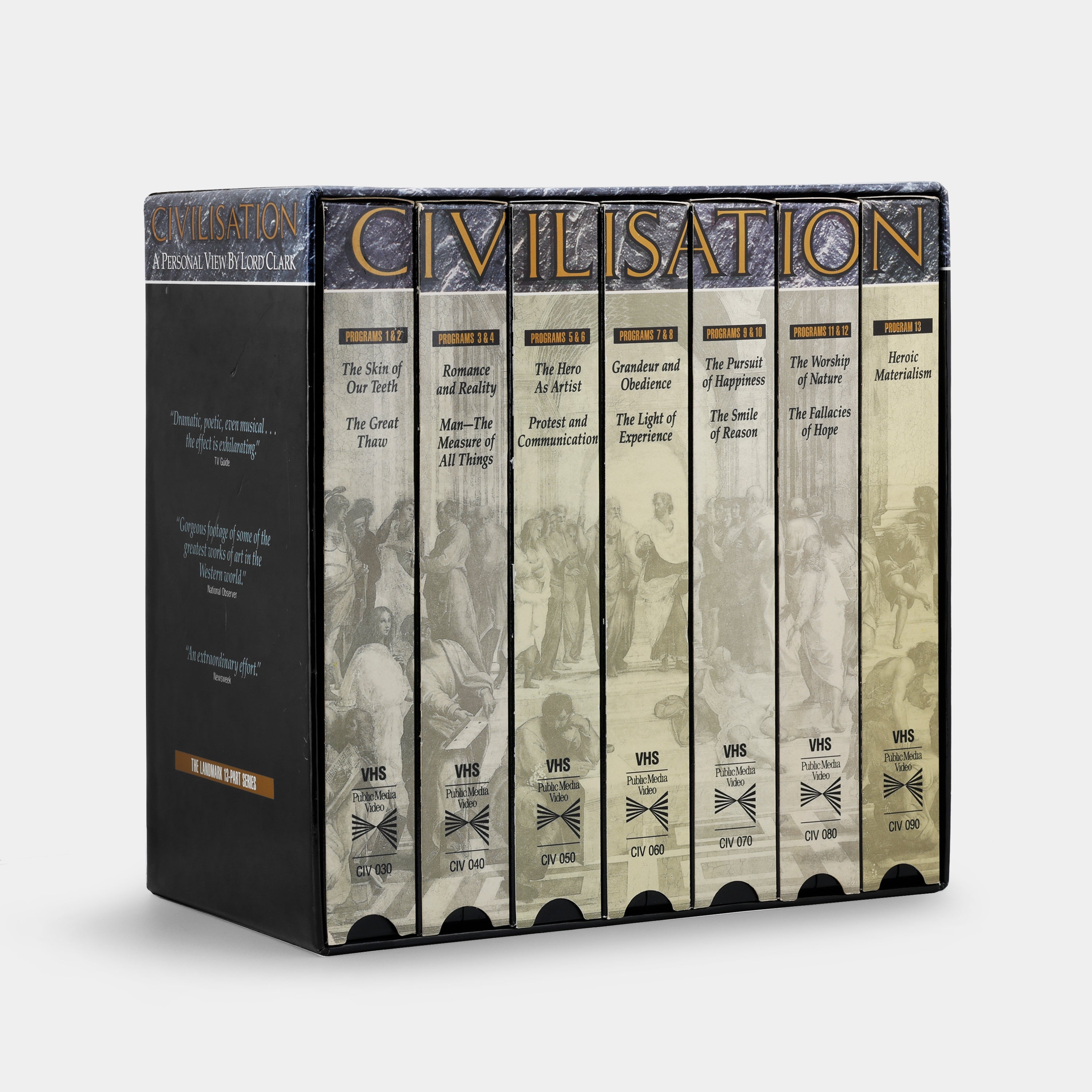 Civilisation VHS Tape Box Set