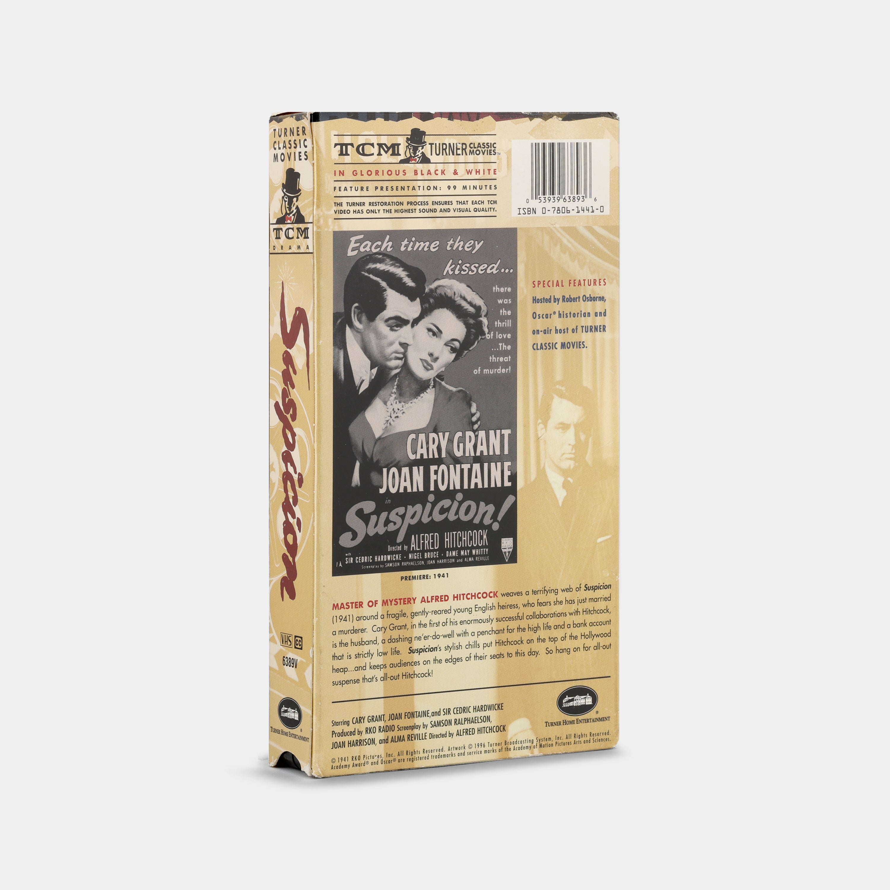 Suspicion VHS Tape