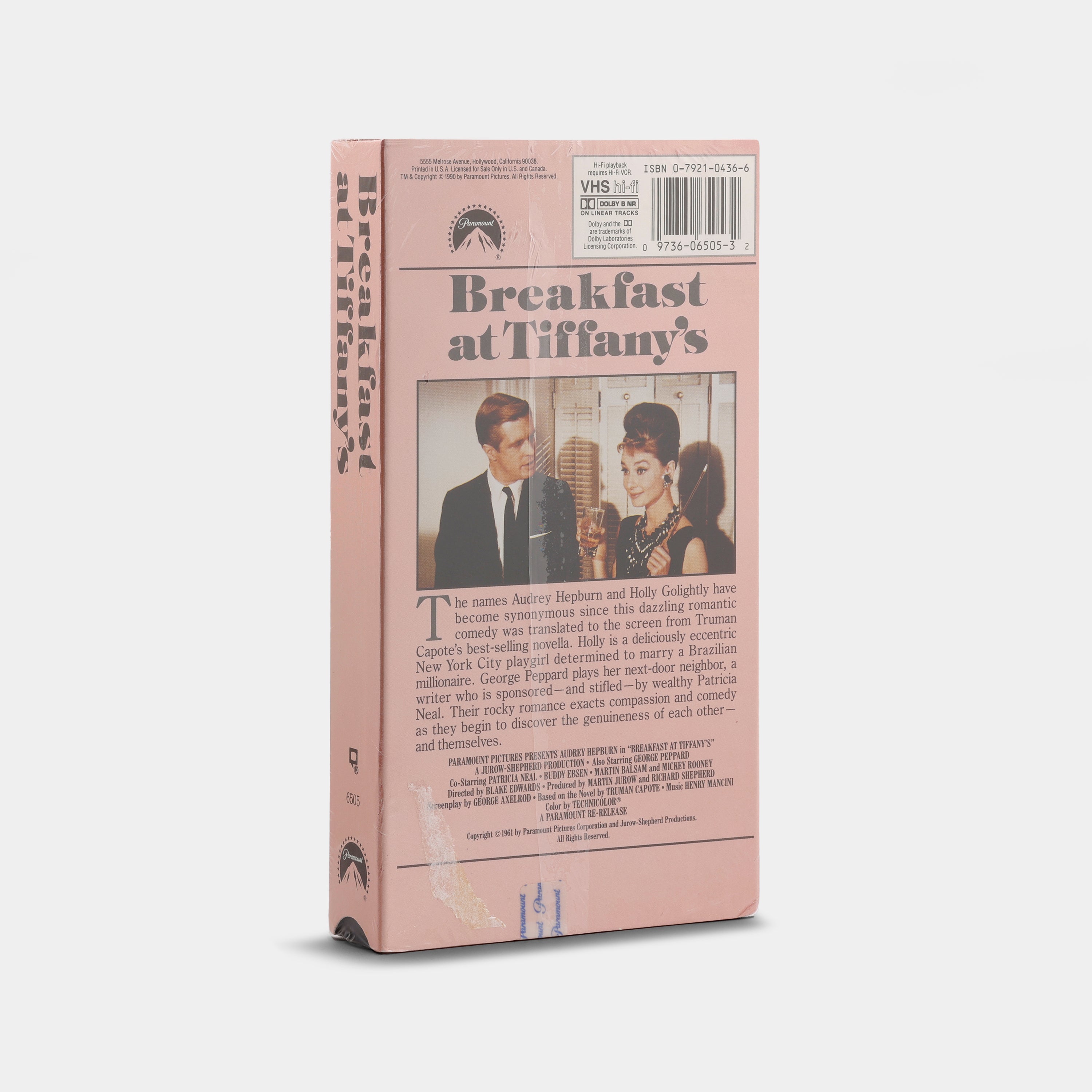Breakfast at Tiffany's (Sealed) VHS Tape