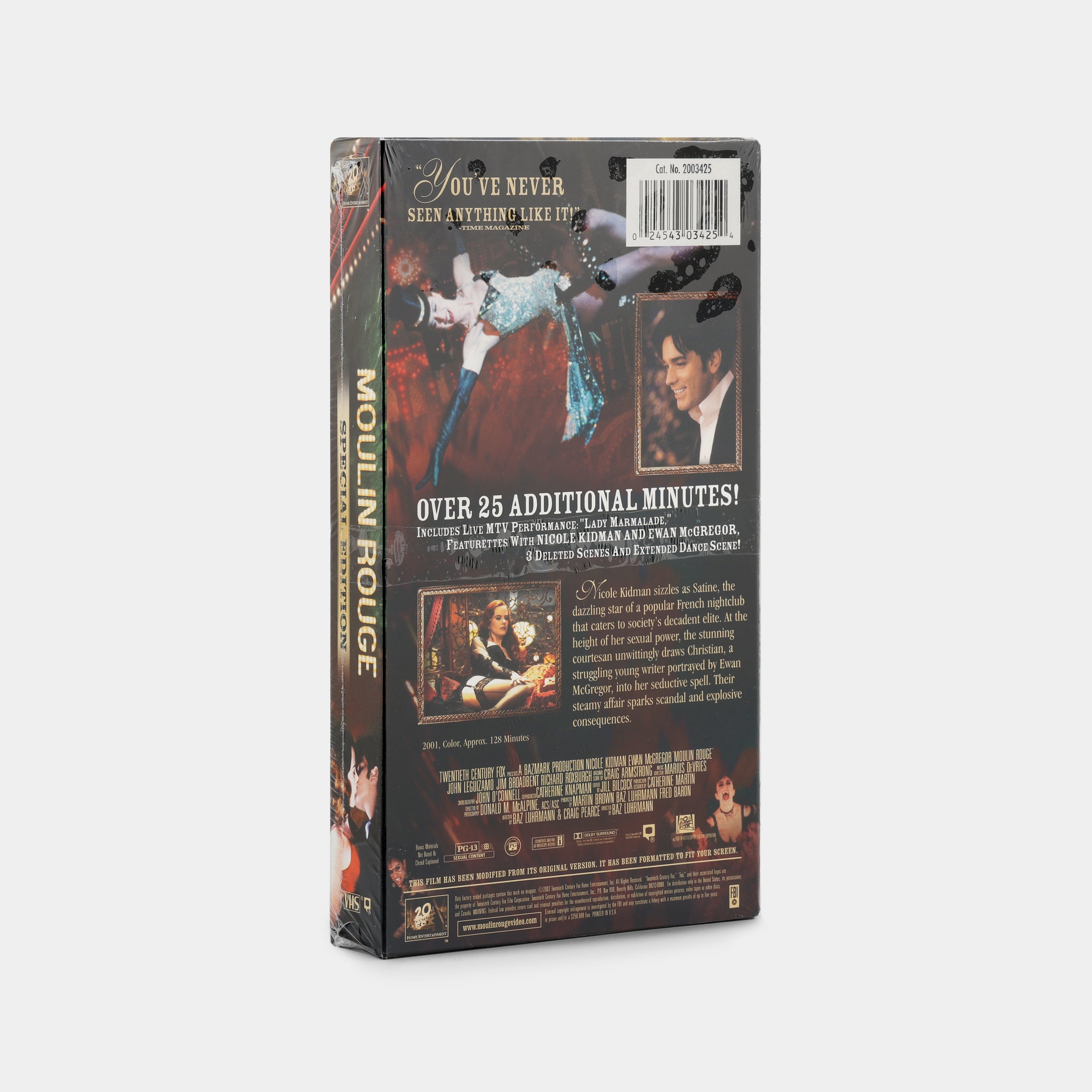 Moulin Rouge (Sealed) VHS Tape