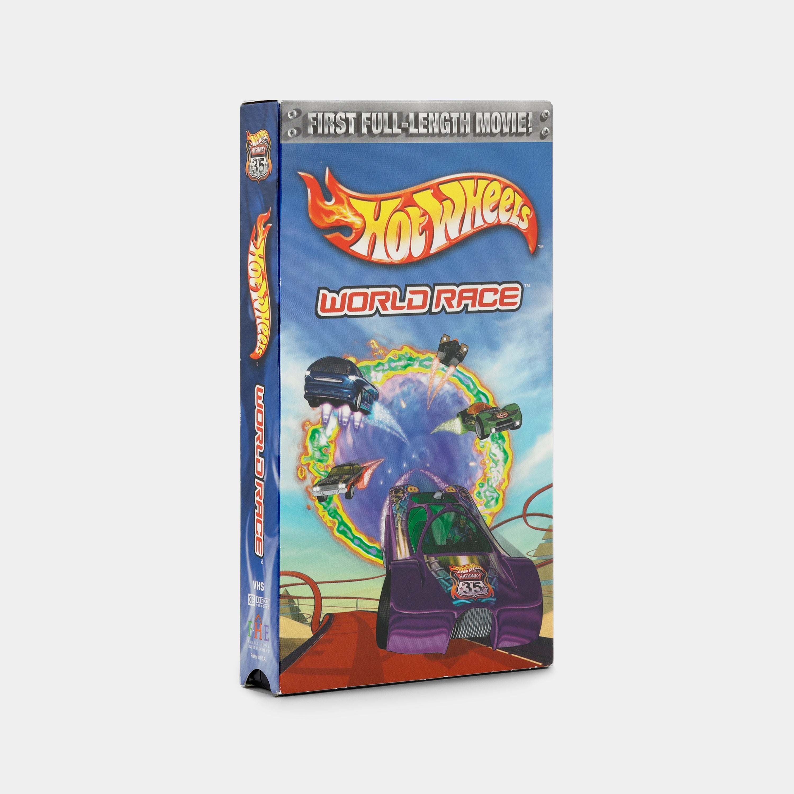 Hot Wheels: World Race VHS Tape