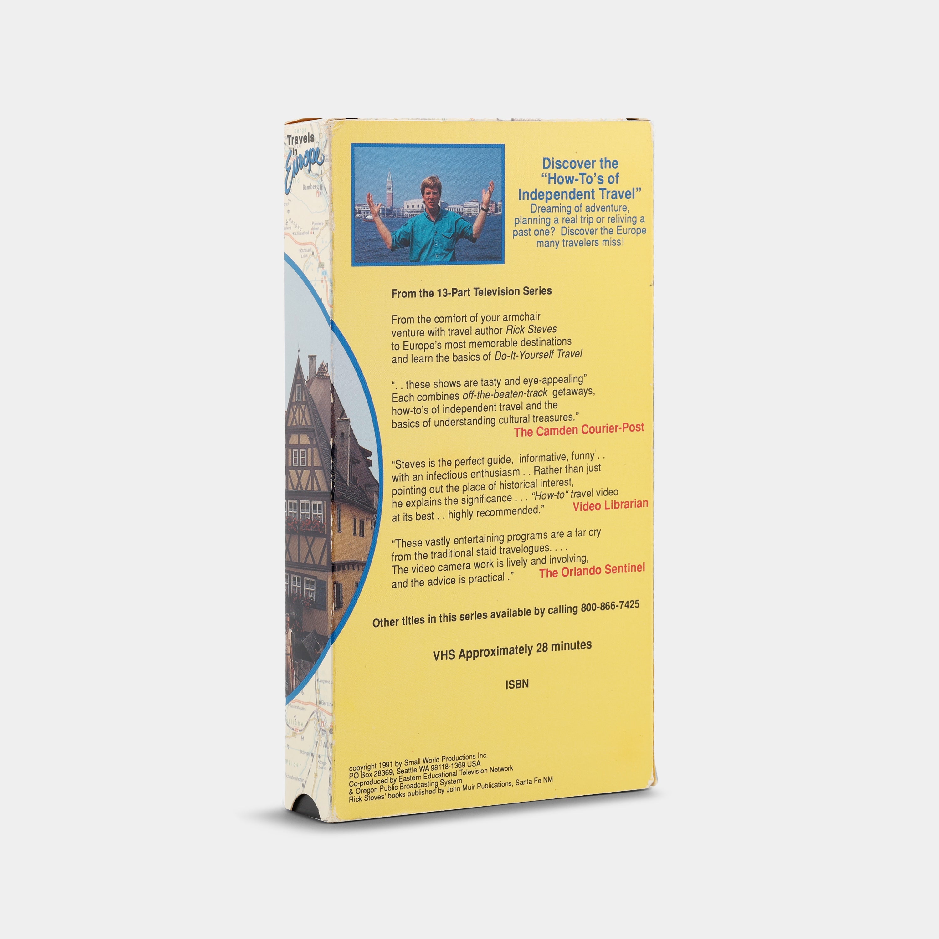Best Travels in Europe with Rick Steves - London VHS Tape