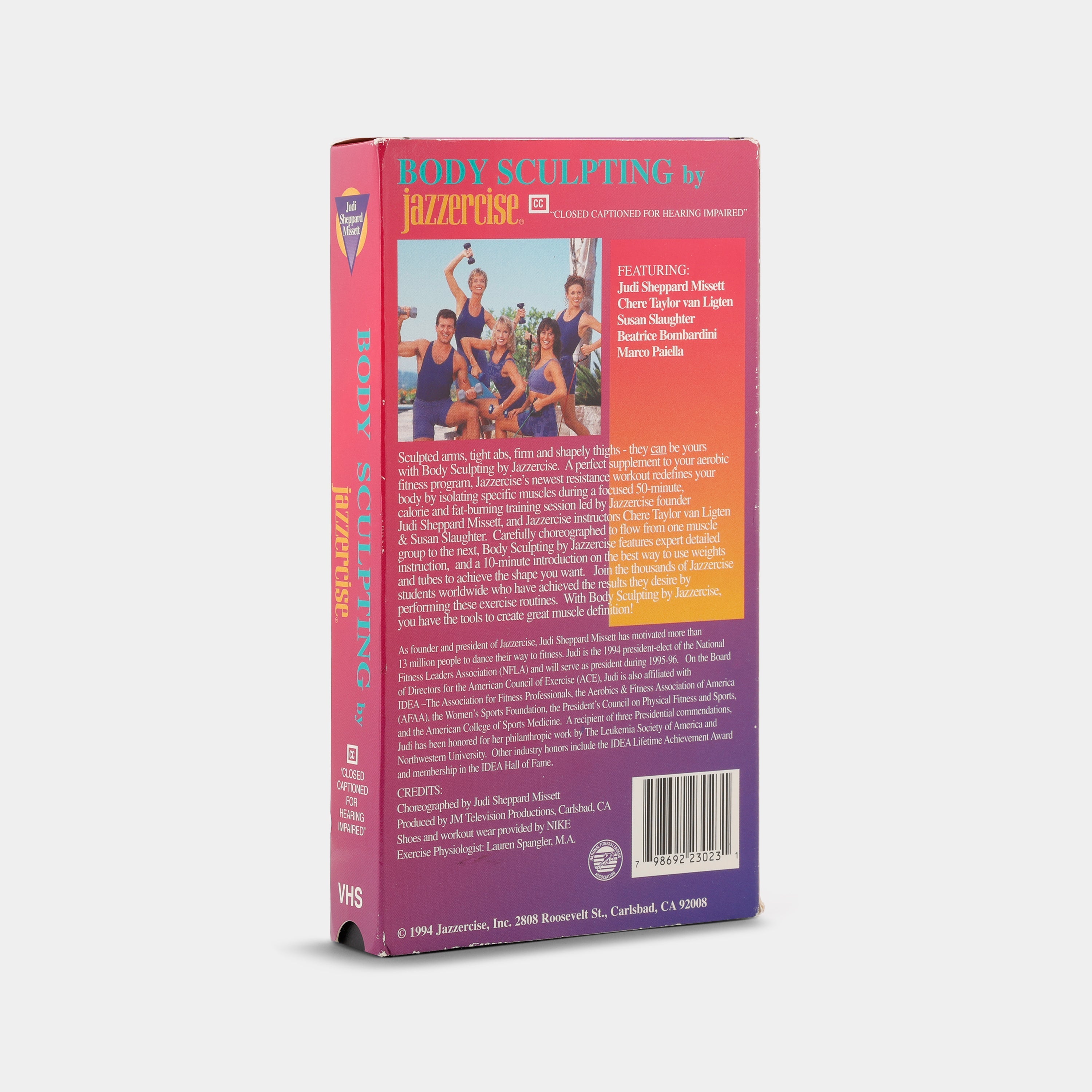Body Sculpting by Jazzercise VHS Tape