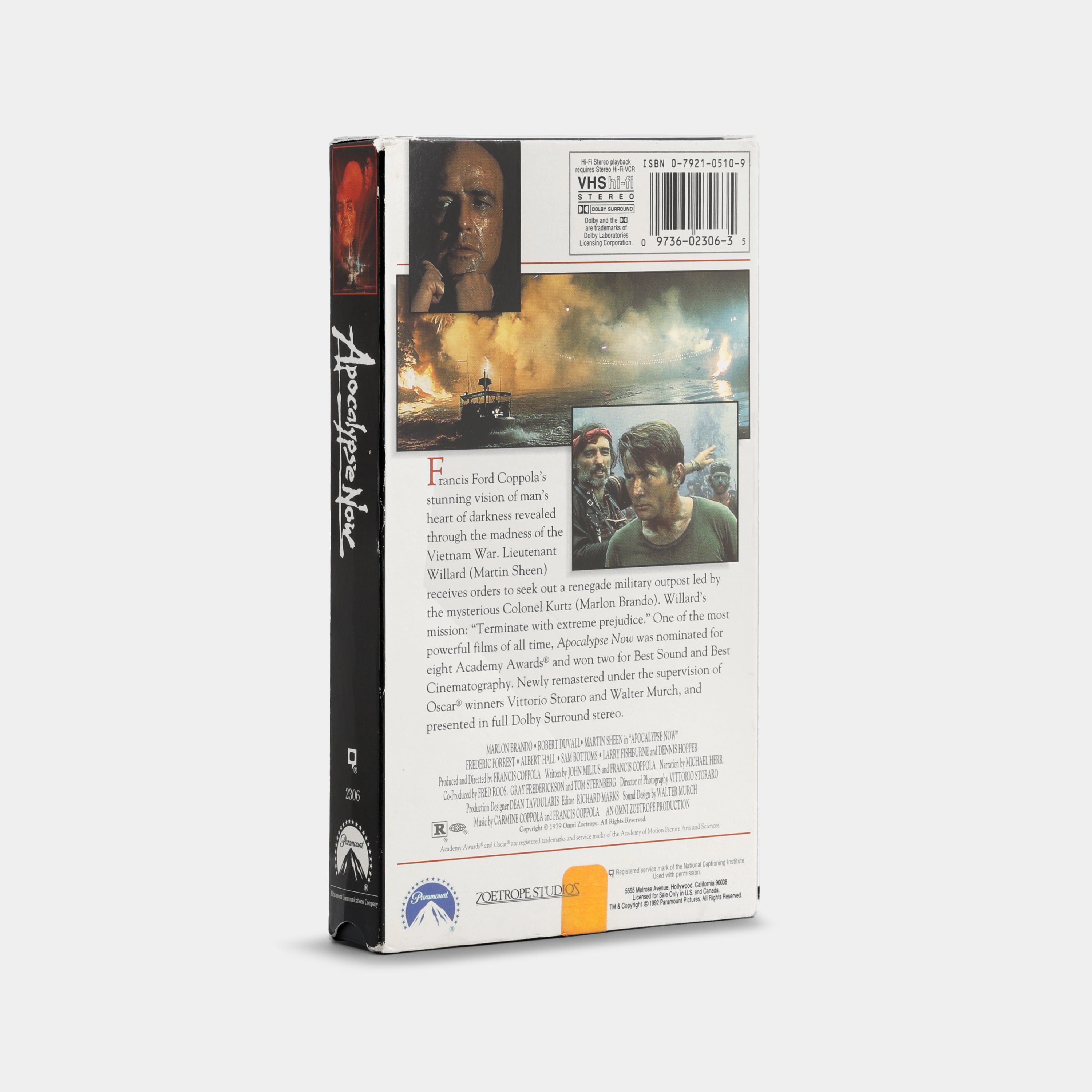 Apocalypse Now VHS Tape