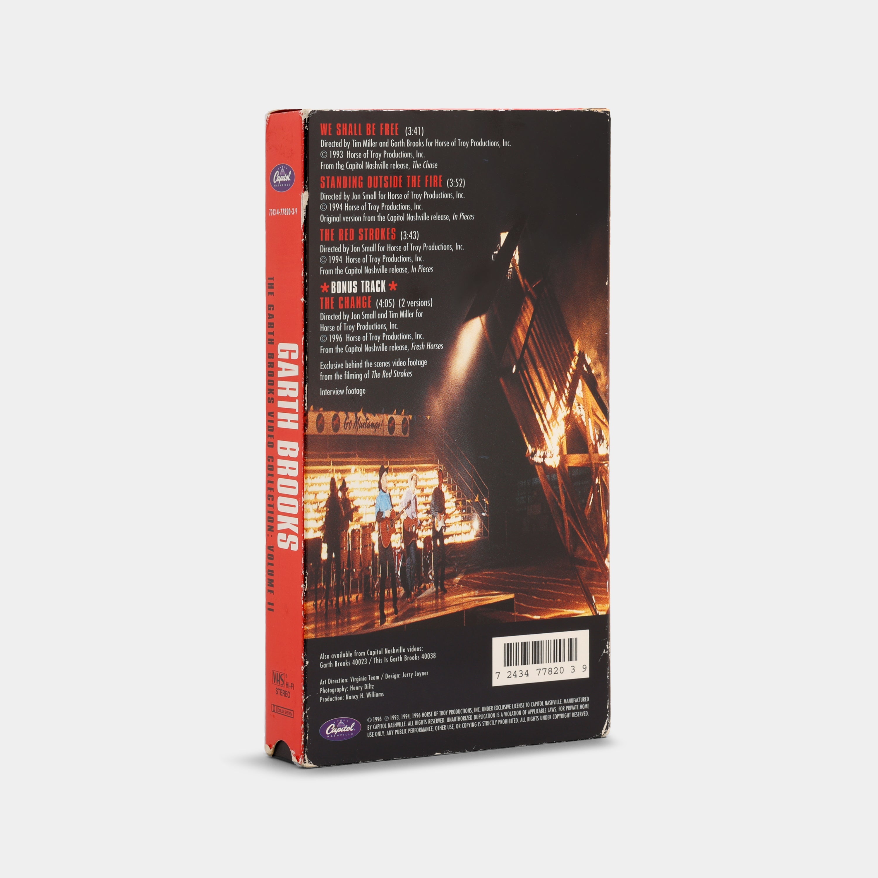 The Garth Brooks Video Collection: Volume II VHS Tape