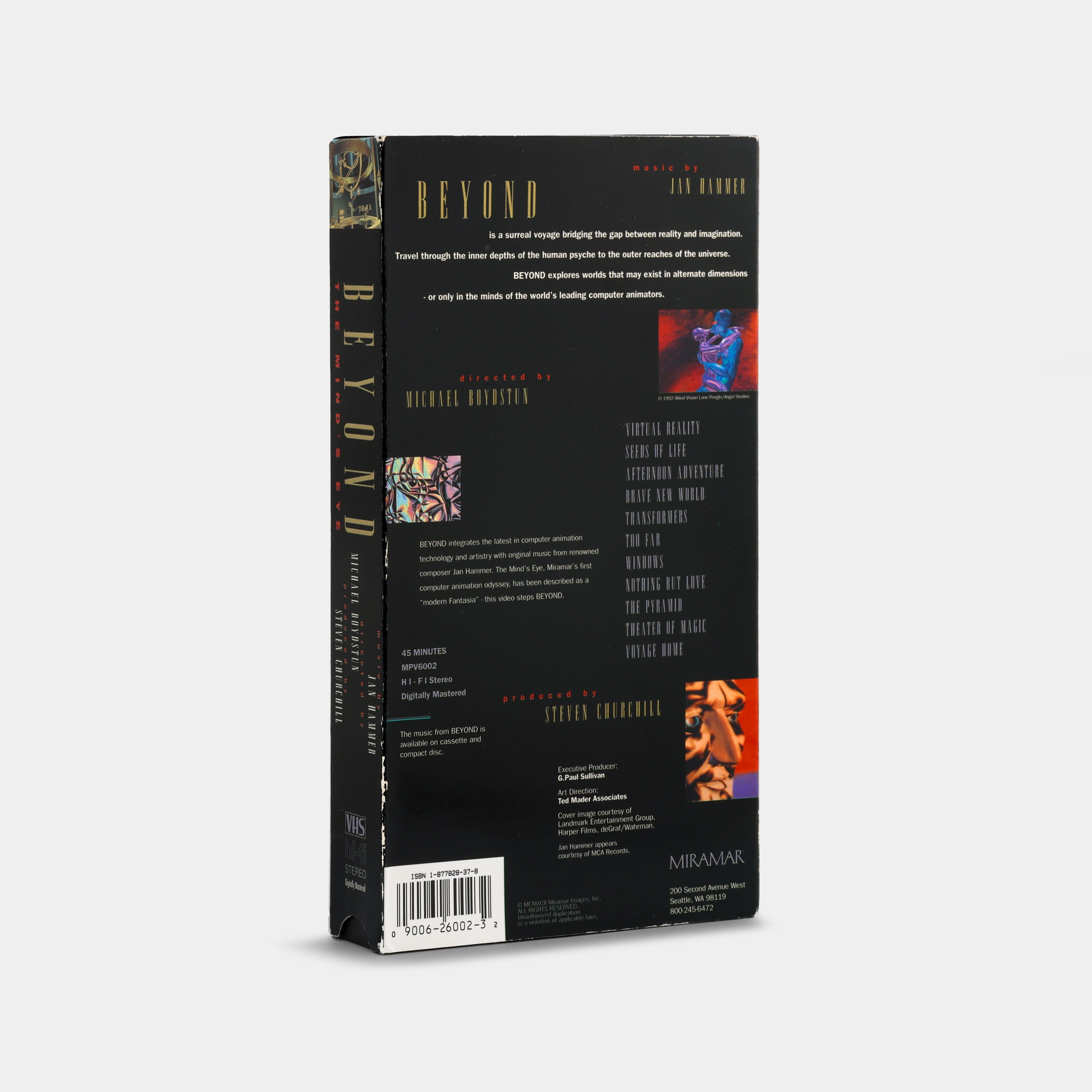 Beyond The Mind's Eye VHS Tape