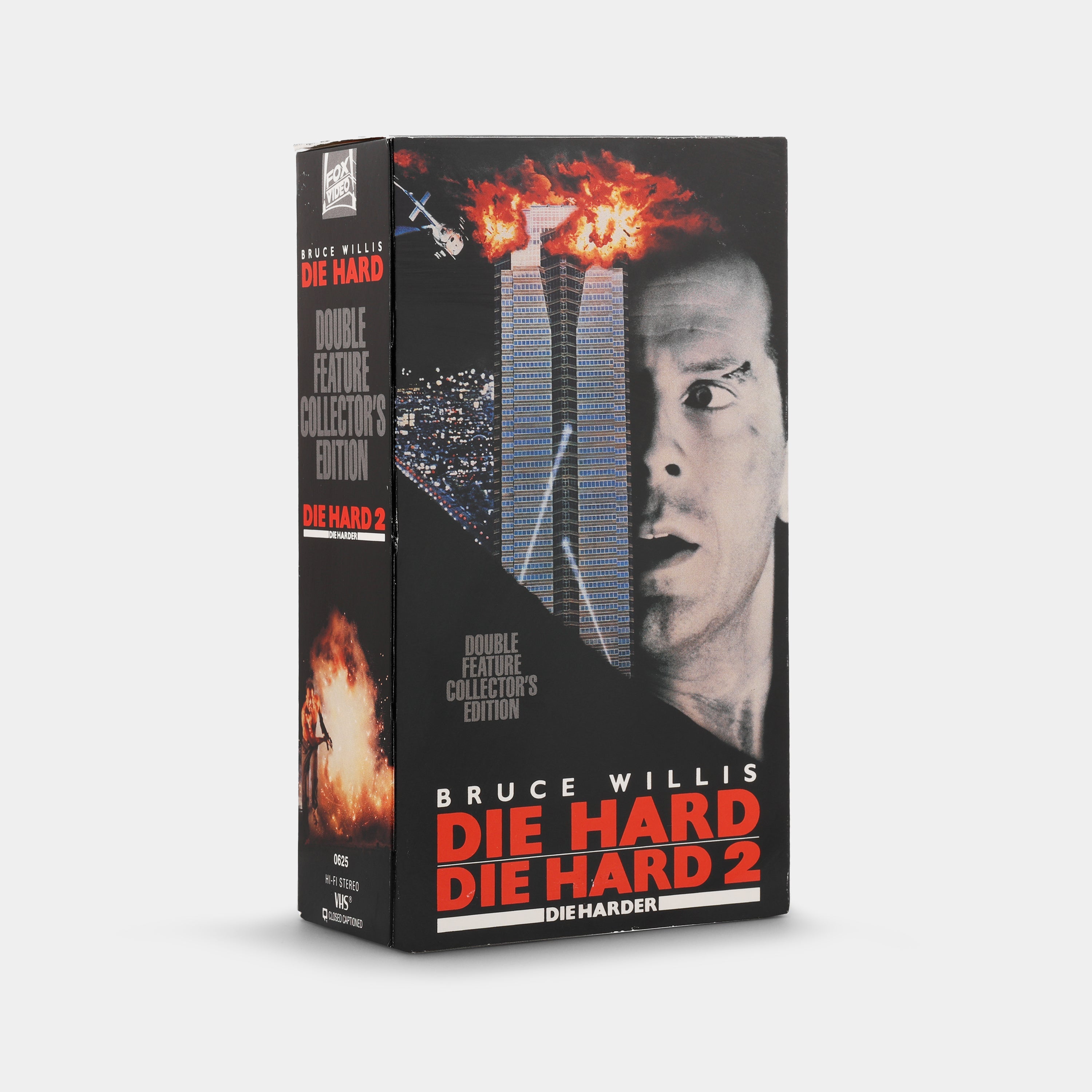 Die Hard / Die Hard 2: Die Harder (Double Feature Collector's Edition) VHS Tape Set