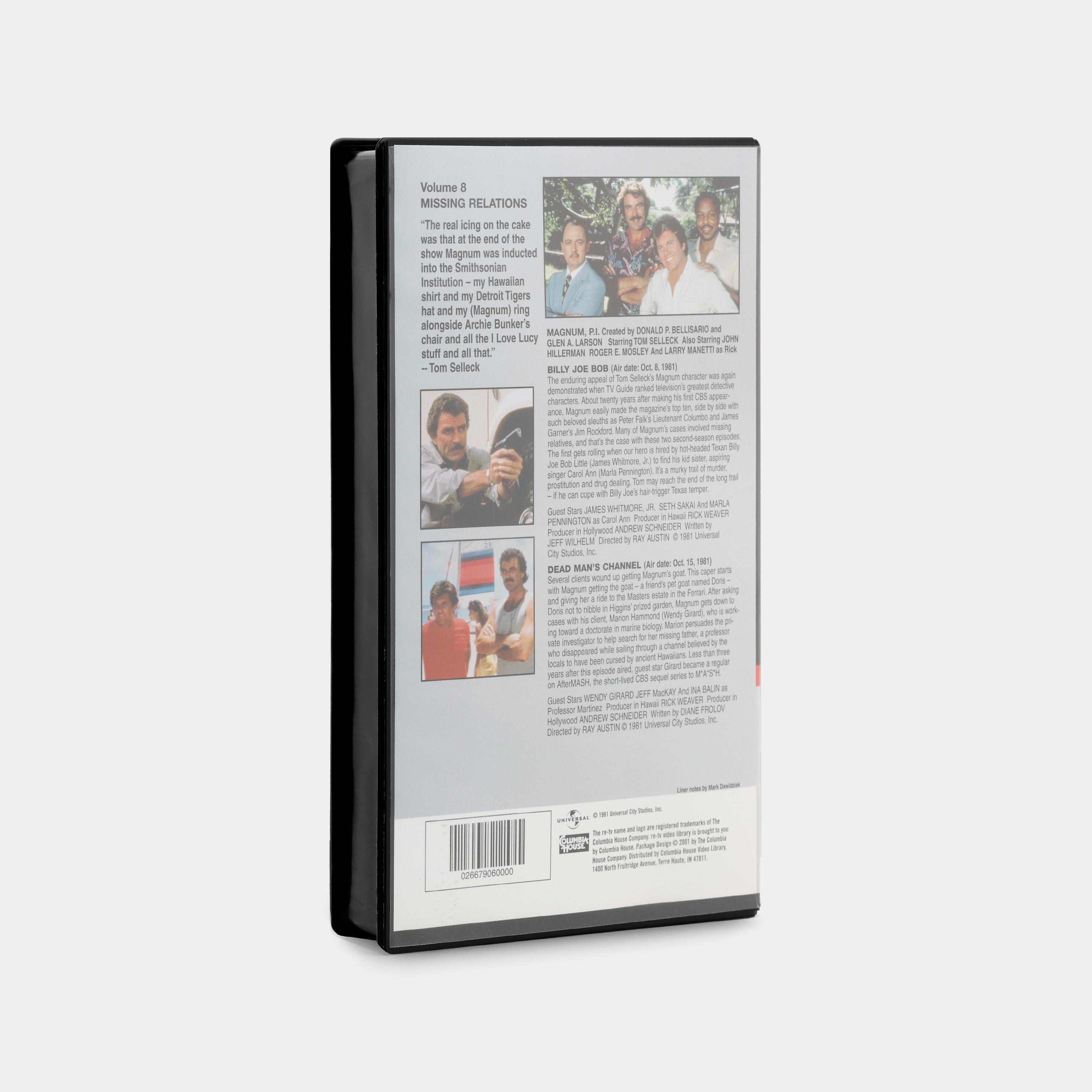 Magnum, P.I.: Missing Relations (Collector's Edition) VHS Tape