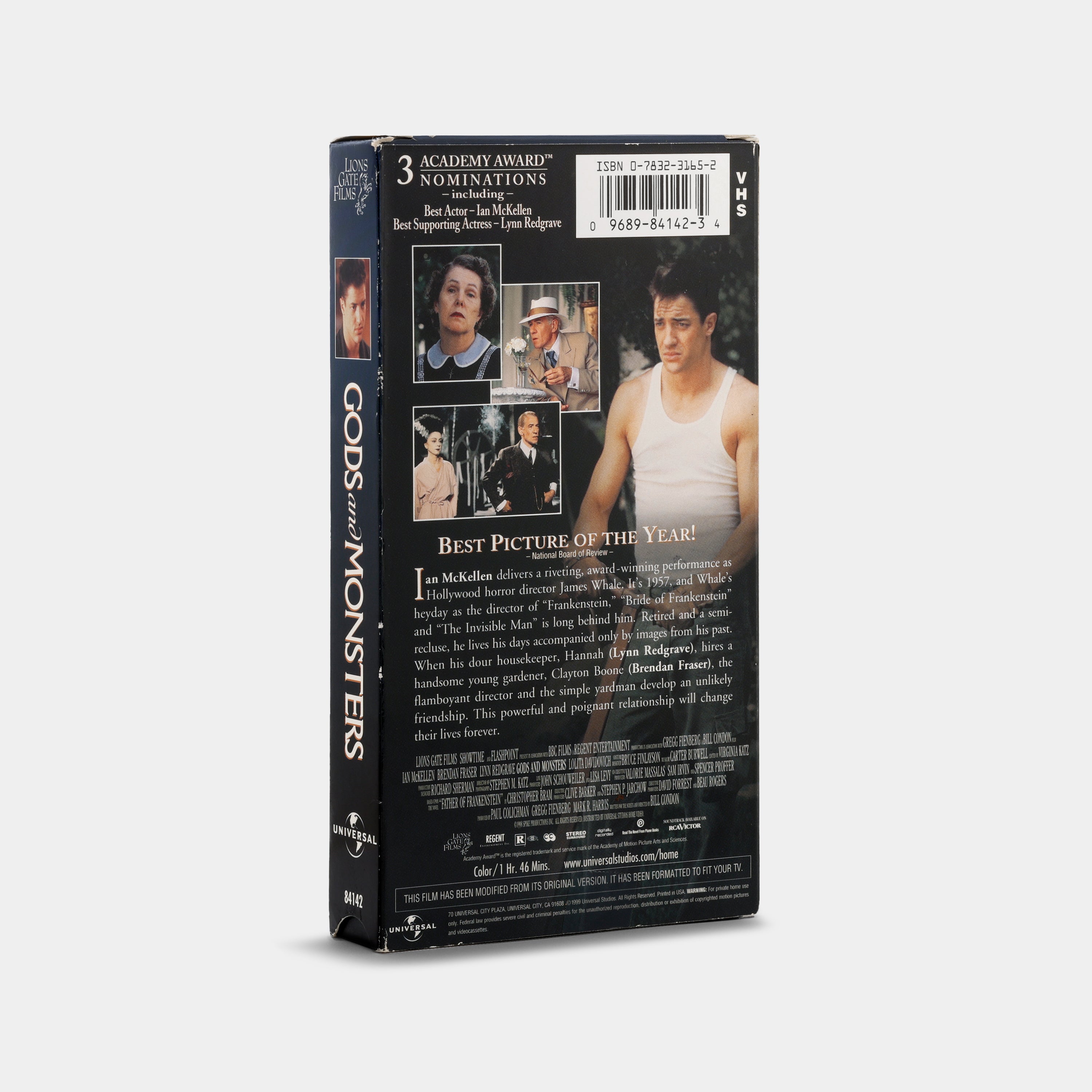 Gods and Monsters VHS Tape