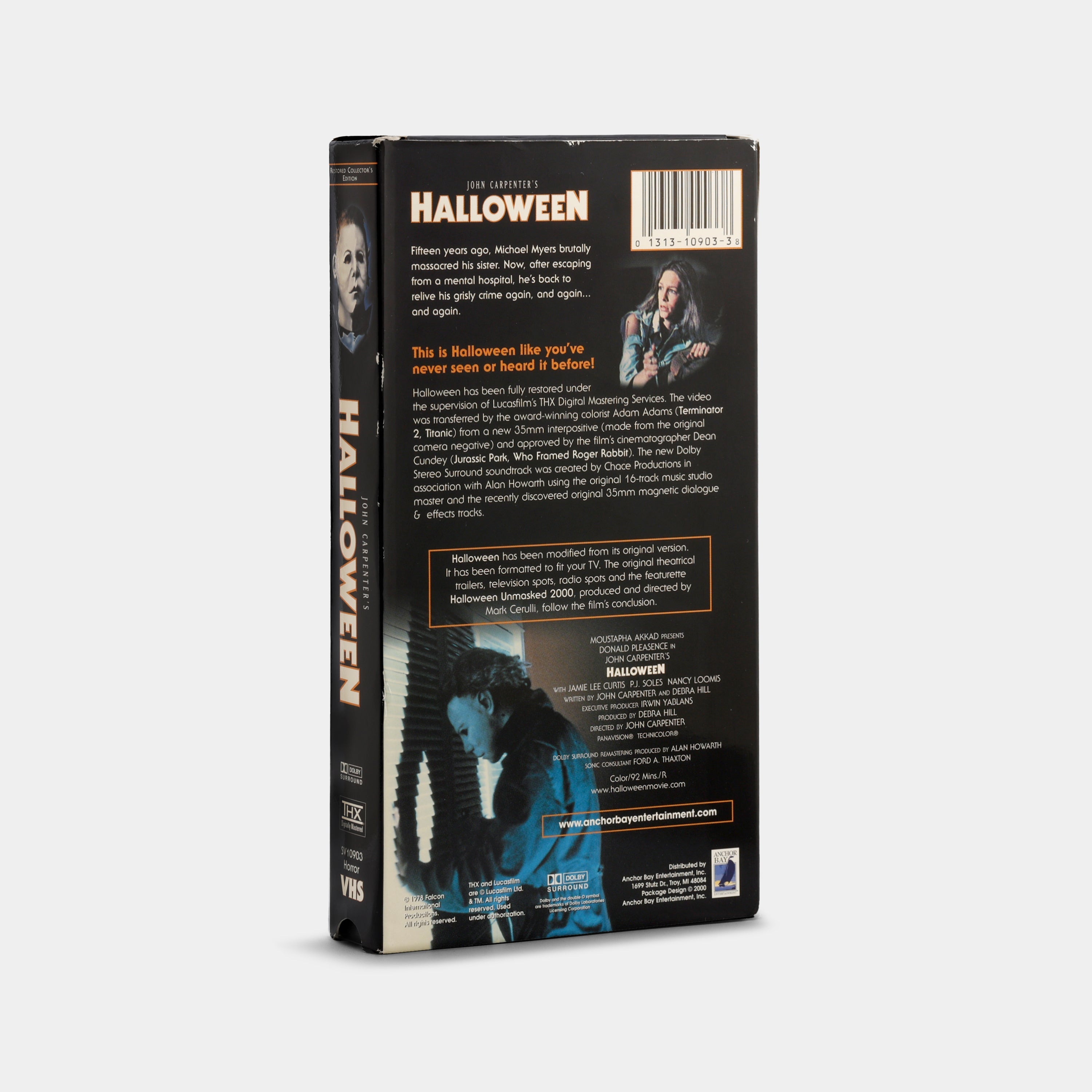 John Carpenter's Halloween (Full-Frame) VHS Tape
