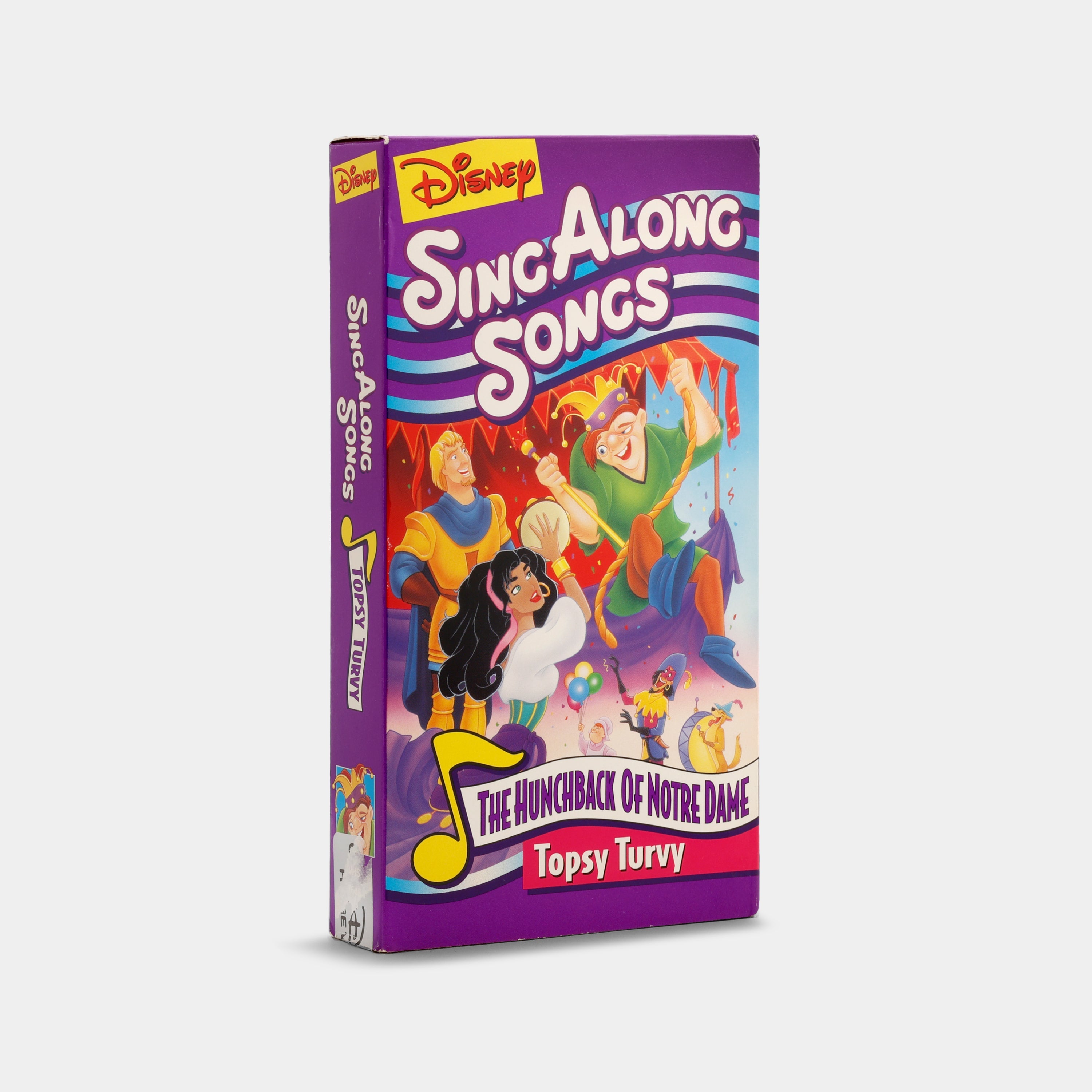 Disney Sing-Along Songs: The Hunchback of Notre Dame - Topsy Turvy VHS Tape