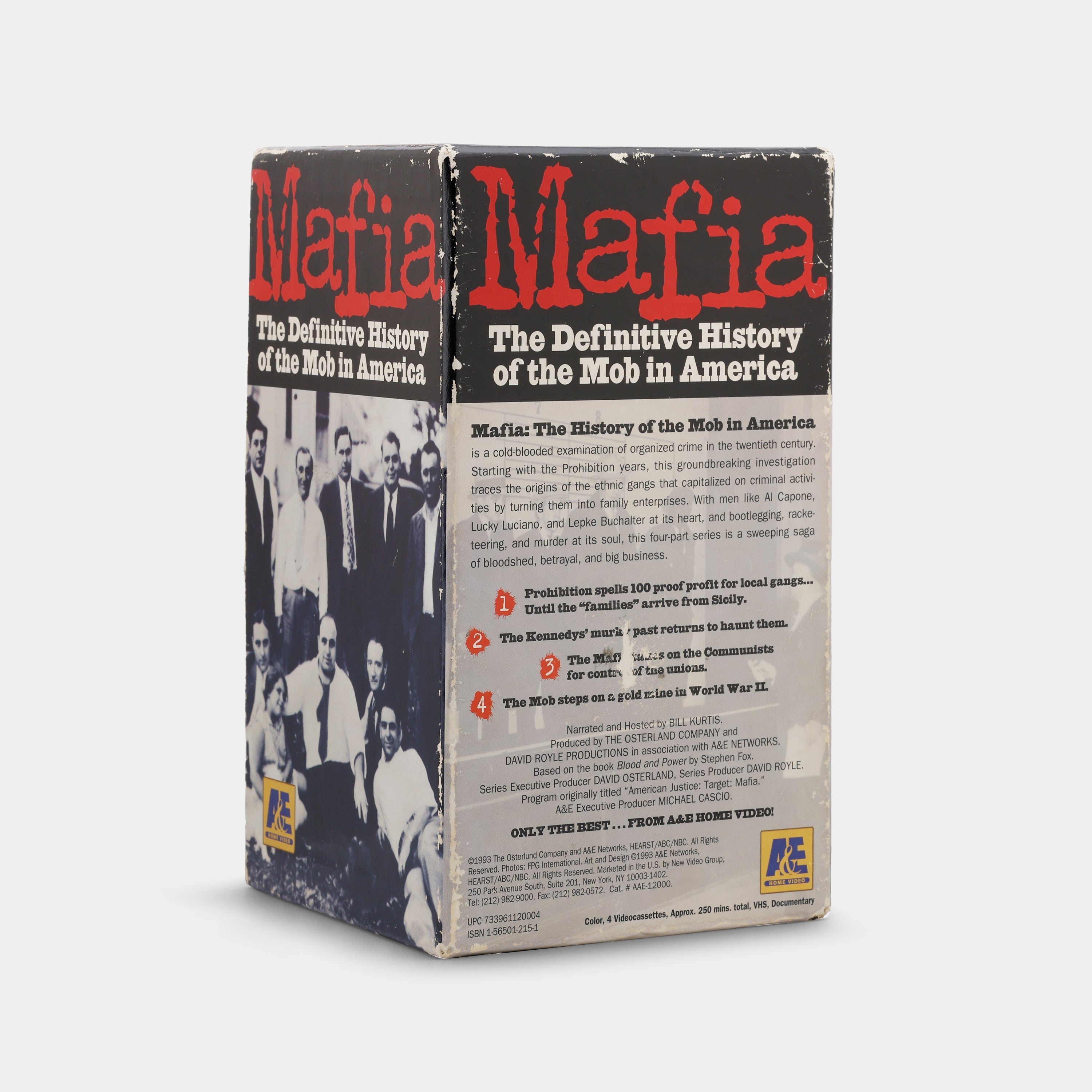 Mafia: The History of the Mob in America VHS Tape Set
