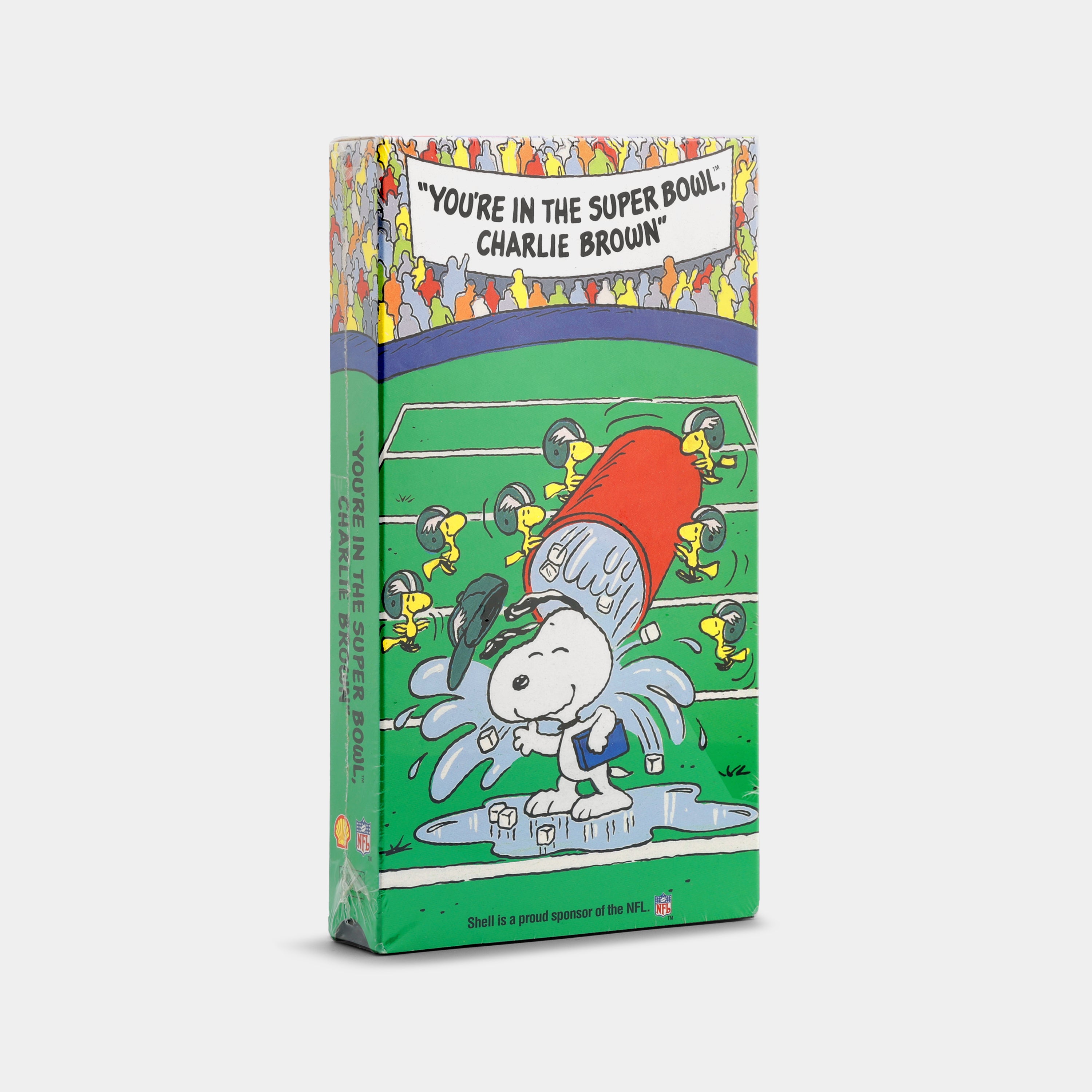 You're in the Super Bowl, Charlie Brown (Sealed) VHS Tape