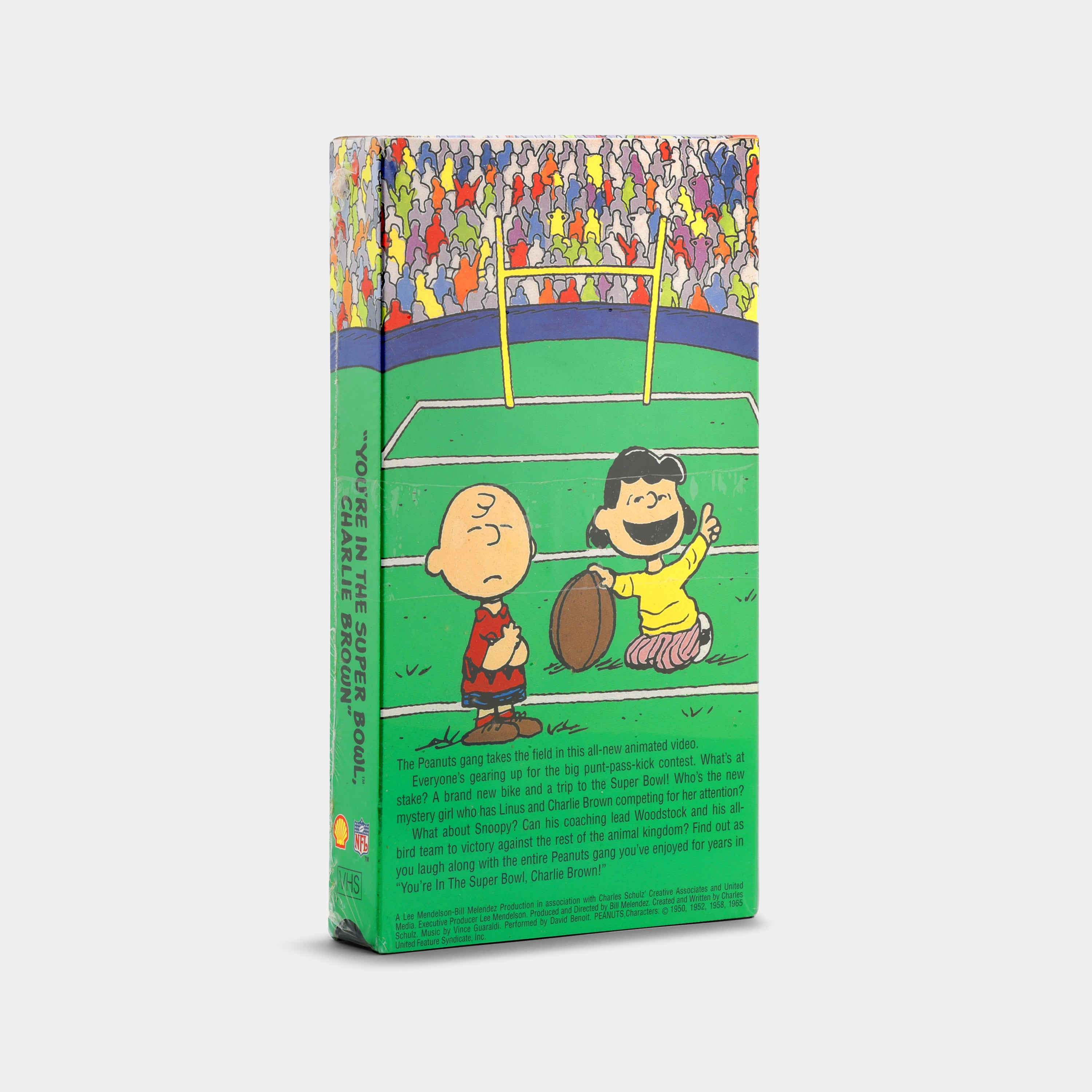 You're in the Super Bowl, Charlie Brown (Sealed) VHS Tape