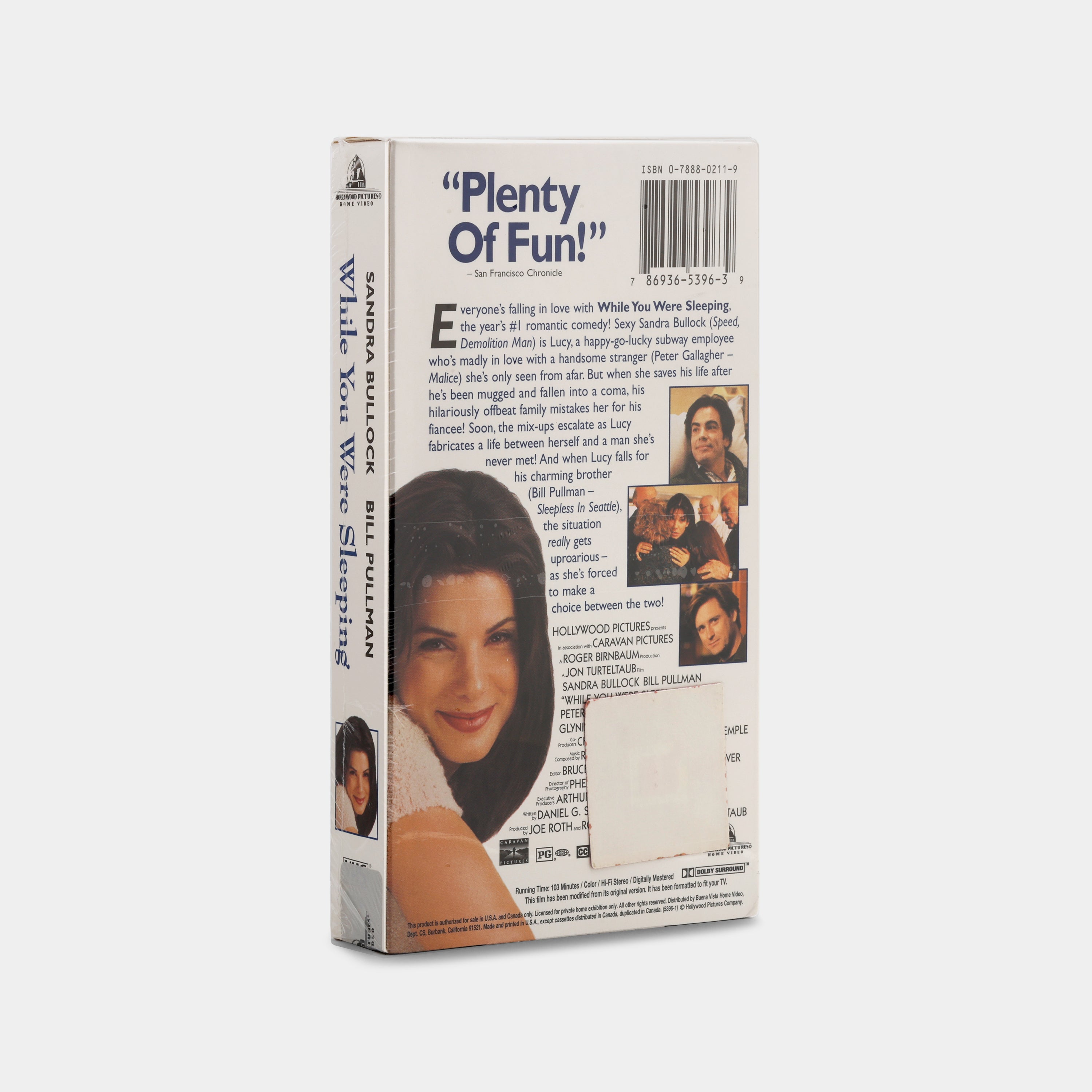 While You Were Sleeping (Sealed) VHS Tape