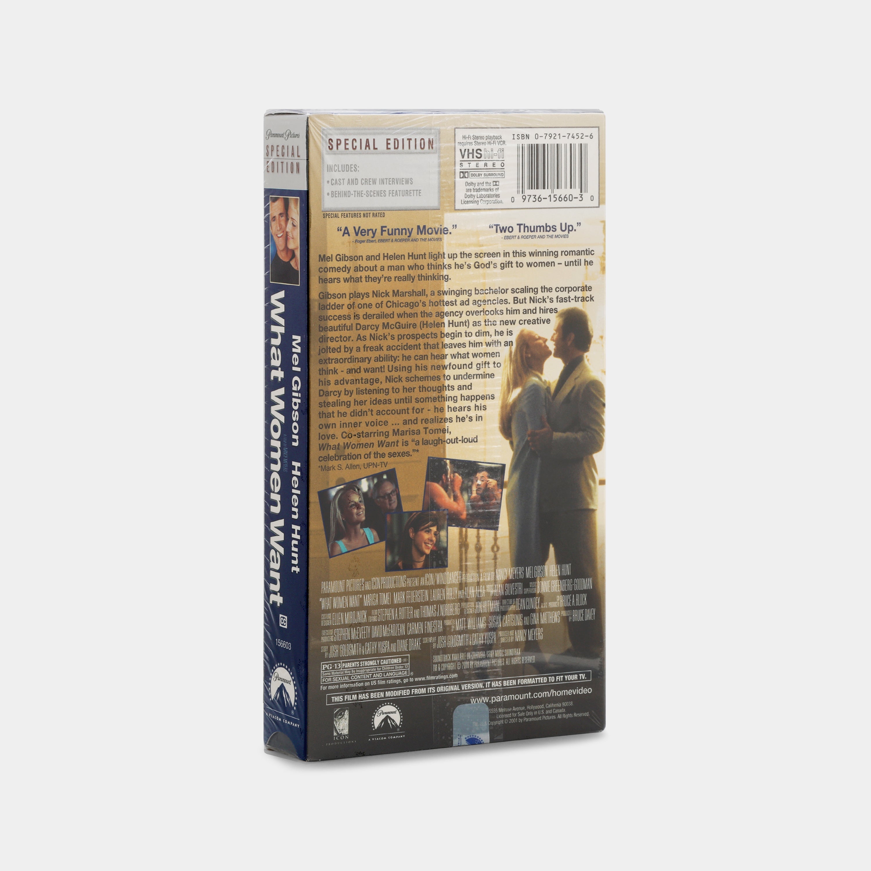 What Women Want (Special Edition, Sealed) VHS Tape