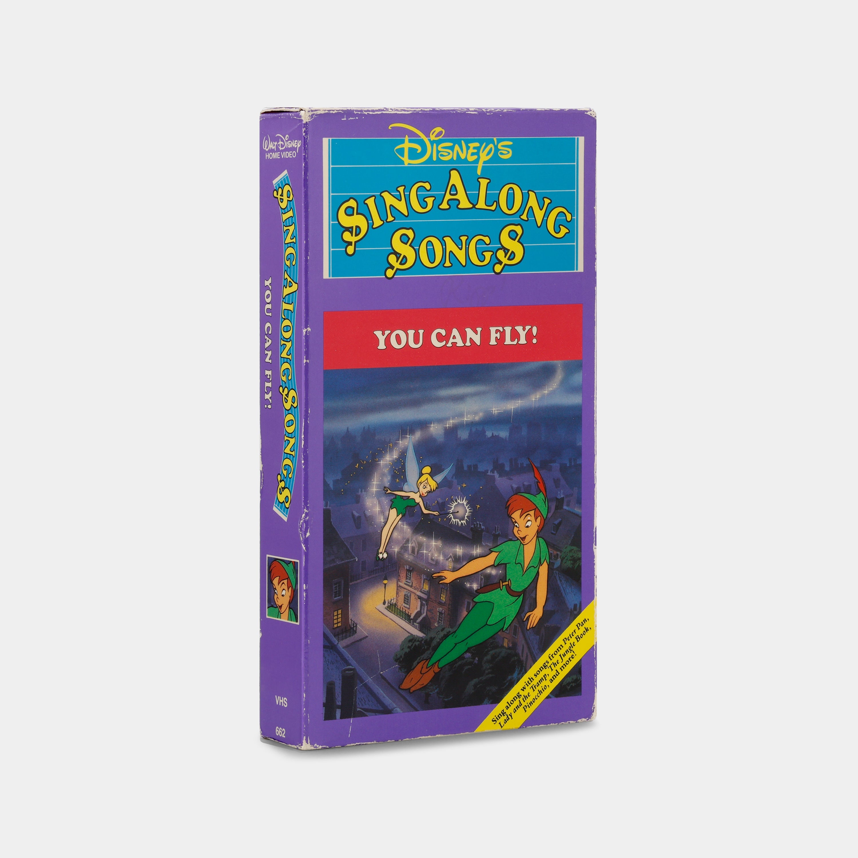 Disney Sing Along Songs: You Can Fly! VHS Tape