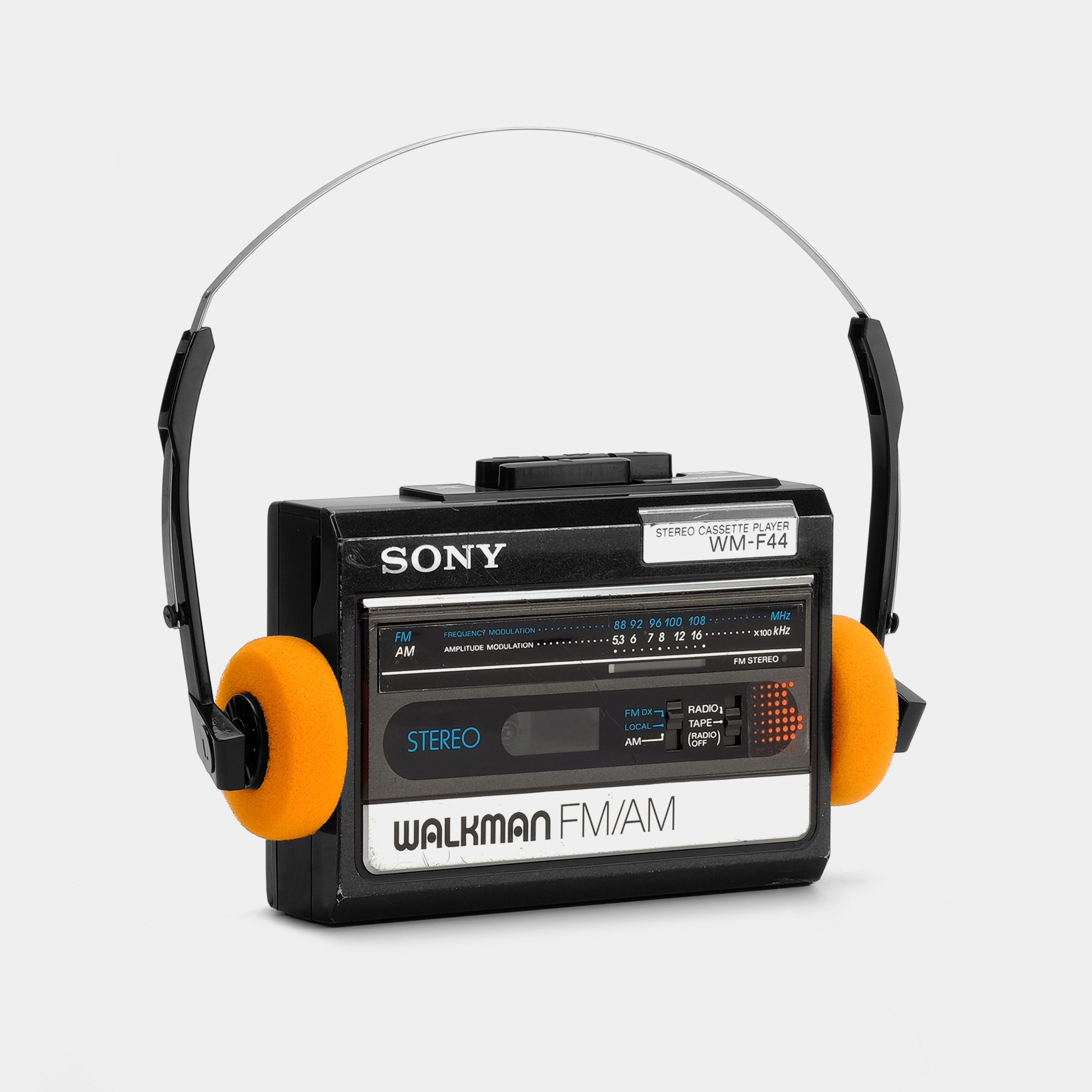 Sony Walkman WM-F44 Portable Cassette Player
