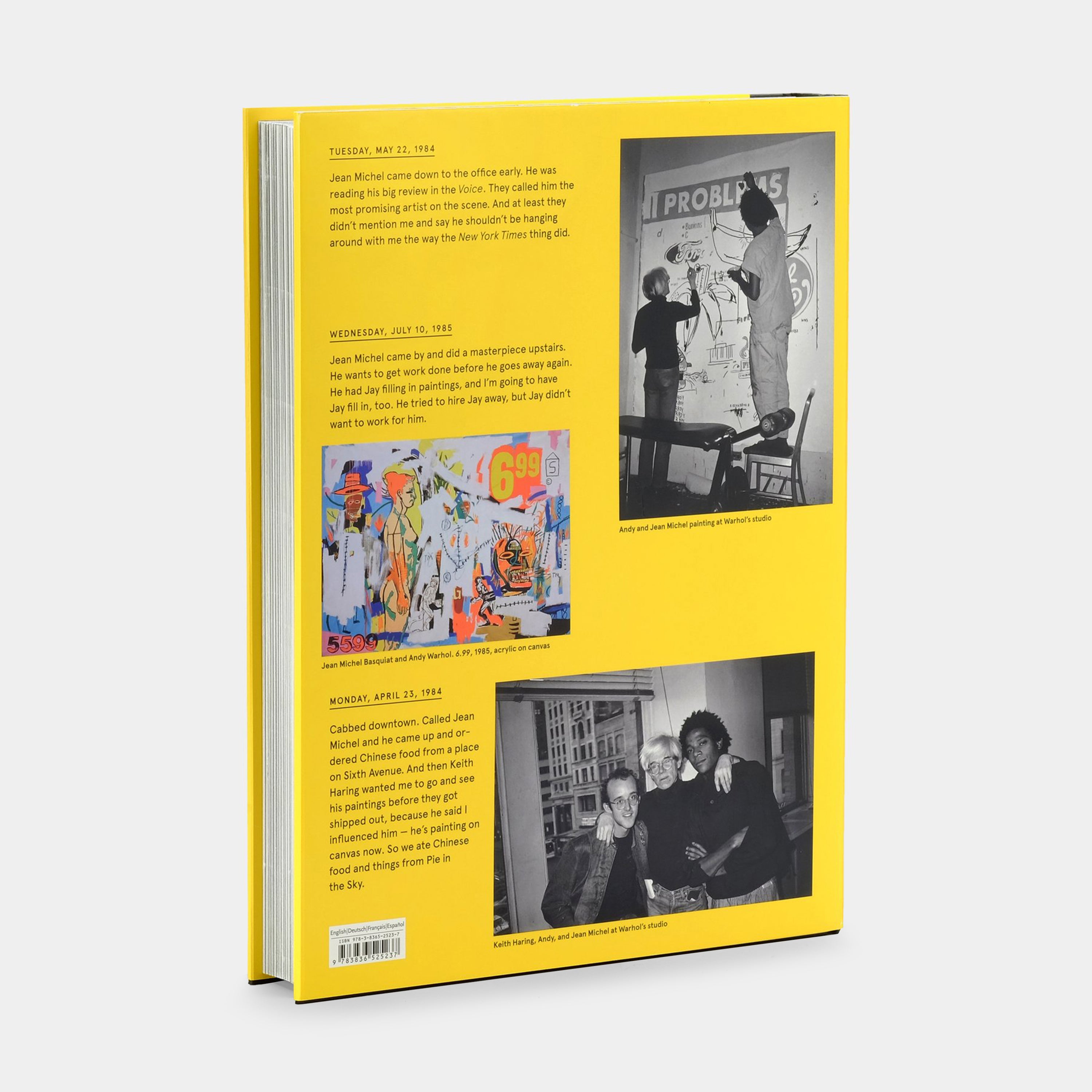 Warhol on Basquiat: The Iconic Relationship Told in Andy Warhol’s Words and Pictures Taschen Book