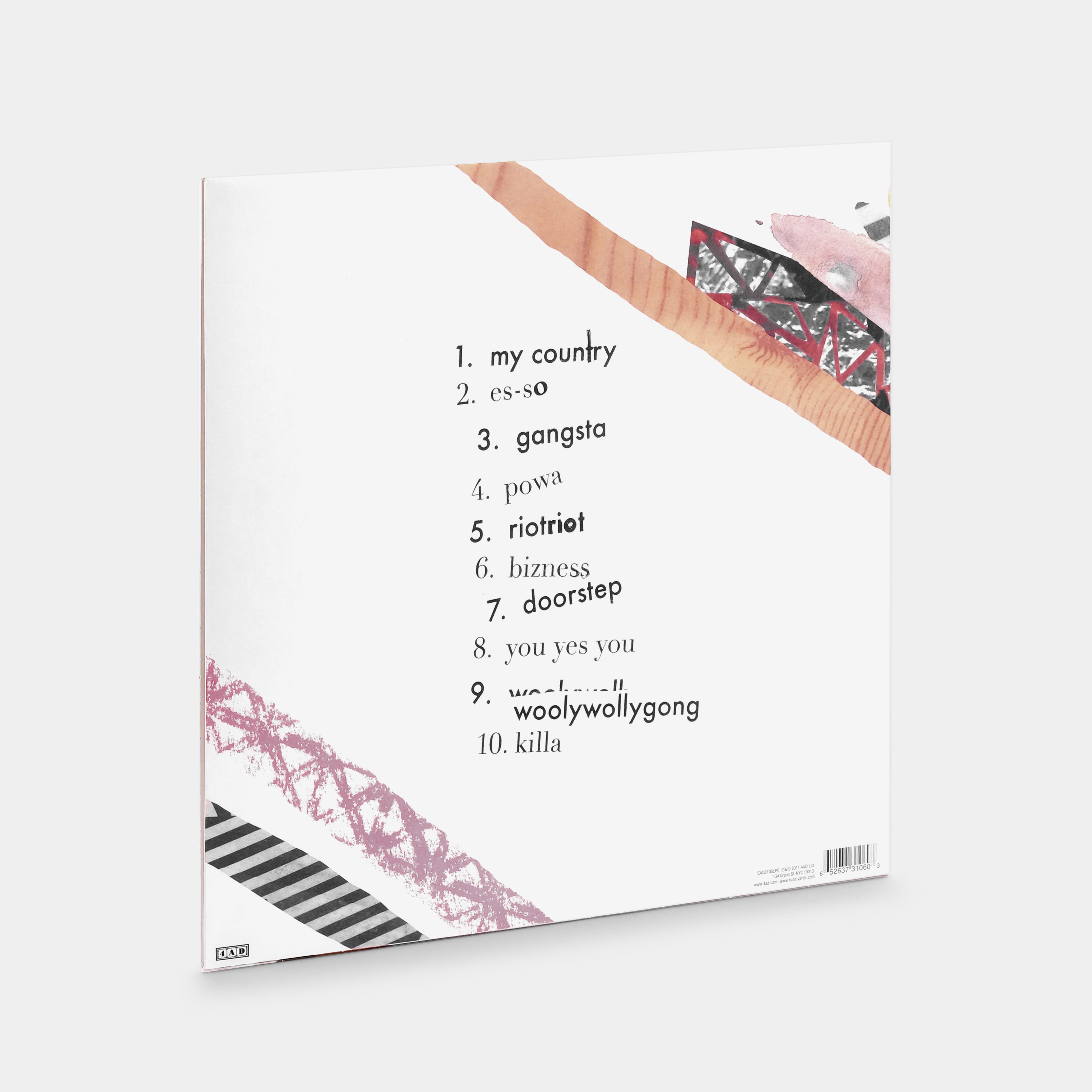 tUnE-yArDs - W H O K I L L (10 Year Anniversary) LP White Splatter Vinyl Record