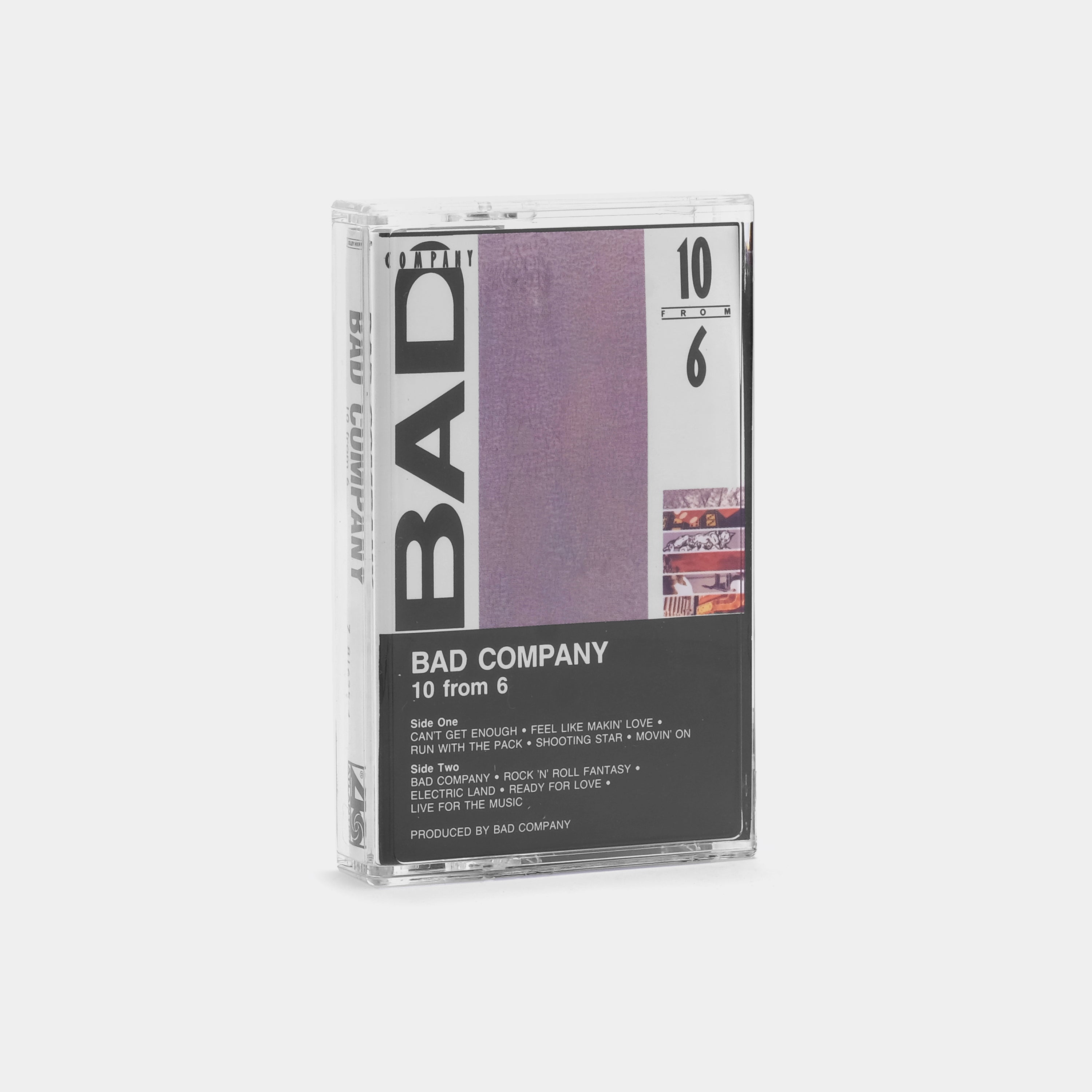 Bad Company - 10 From 6 Cassette Tape – Retrospekt