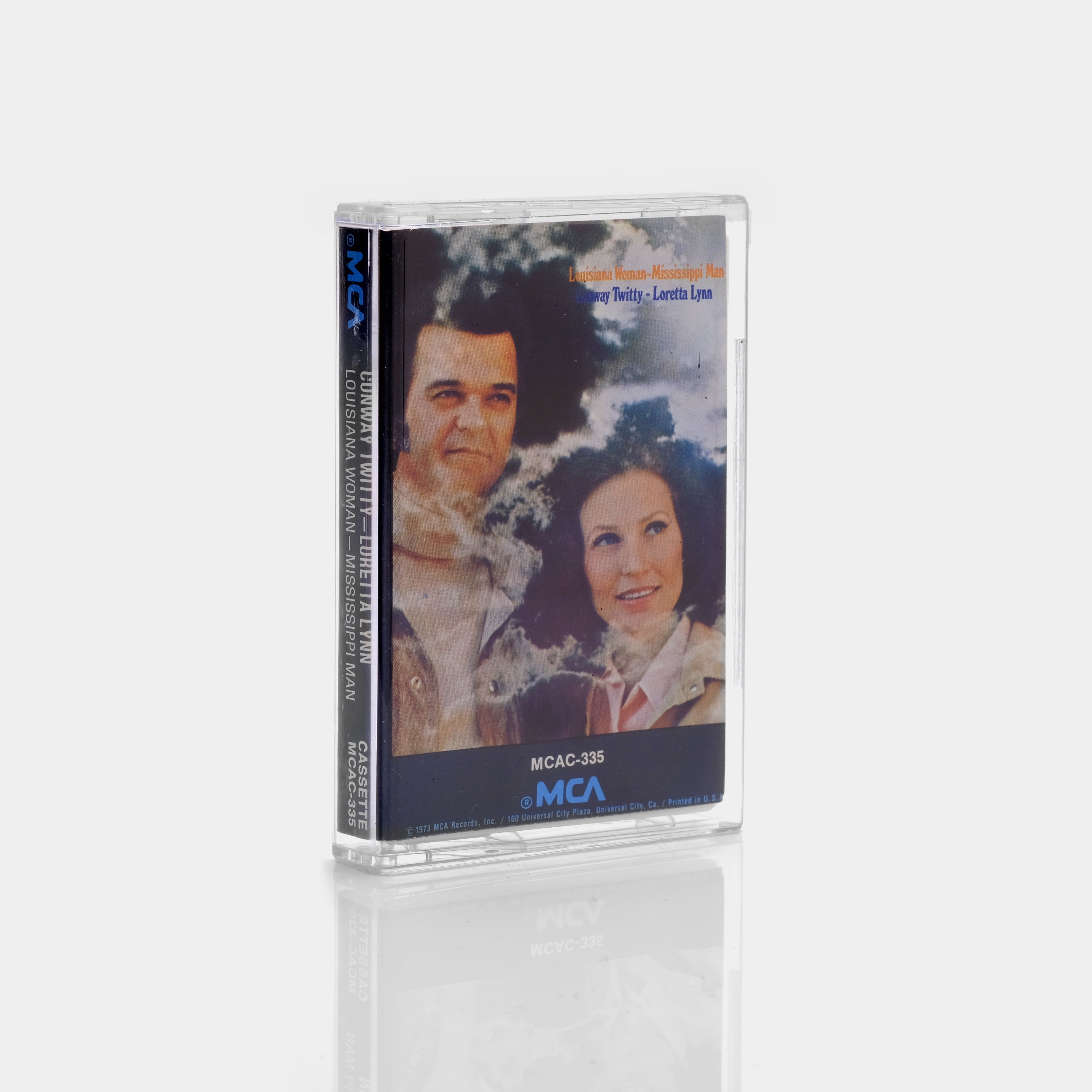 Conway Twitty & Loretta Lynn - Louisiana Woman, Mississippi Man Cassette Tape