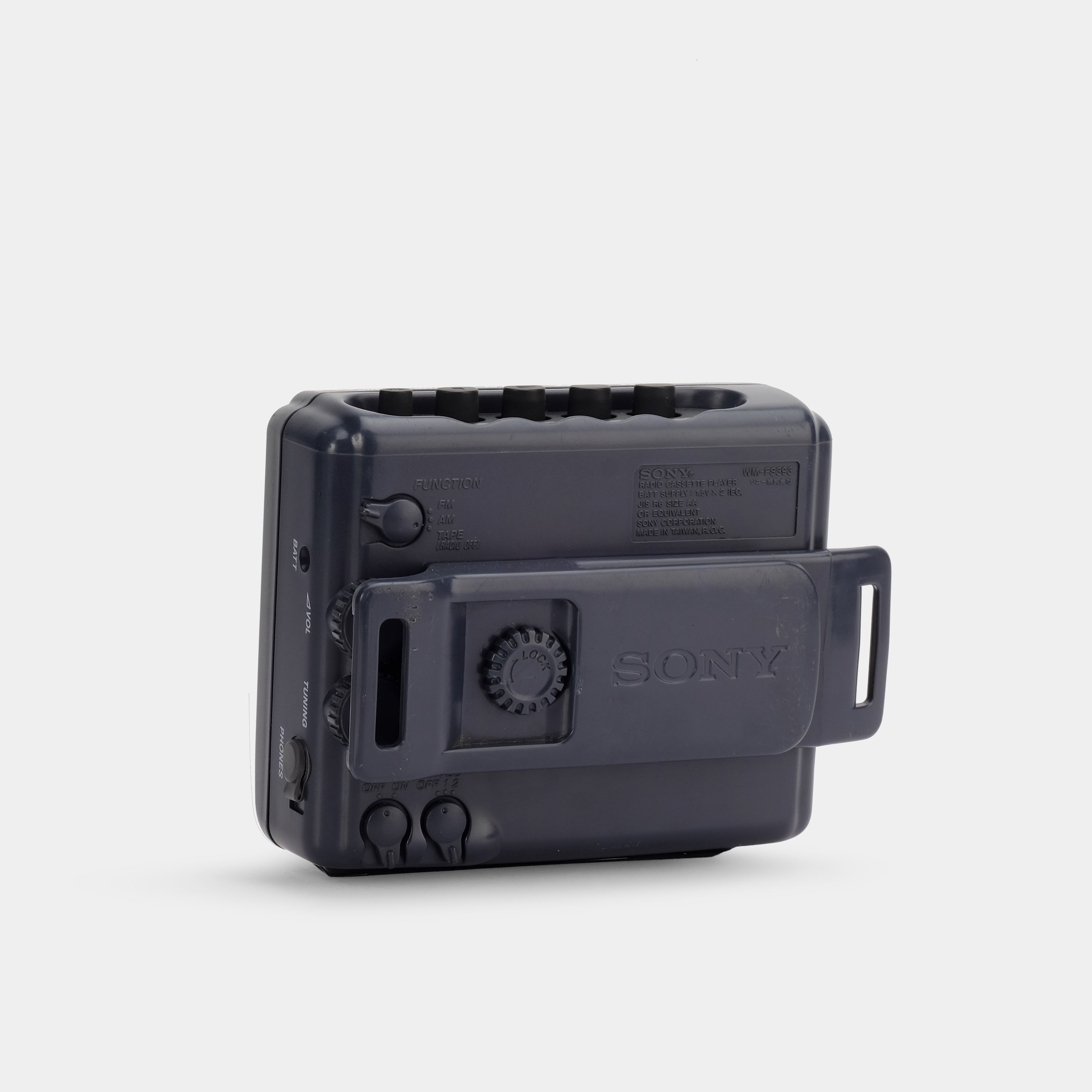 Sony Sports Walkman WM-FS393 Yellow AM/FM Portable Cassette Player